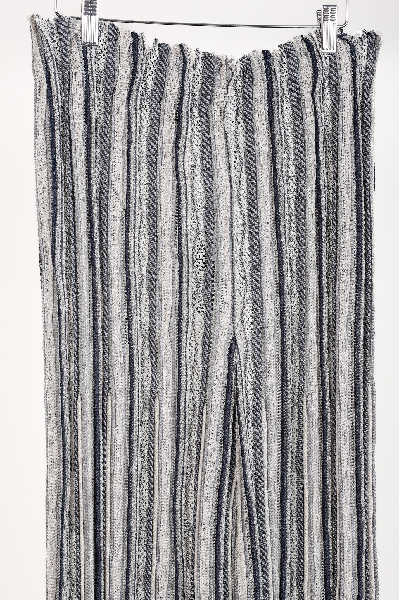 Giorgio Armani Giorgio Armani Silk Cashmere Multipattern Stripe Knit Pant Size 32" / US 10 / IT 46 - 3 Thumbnail