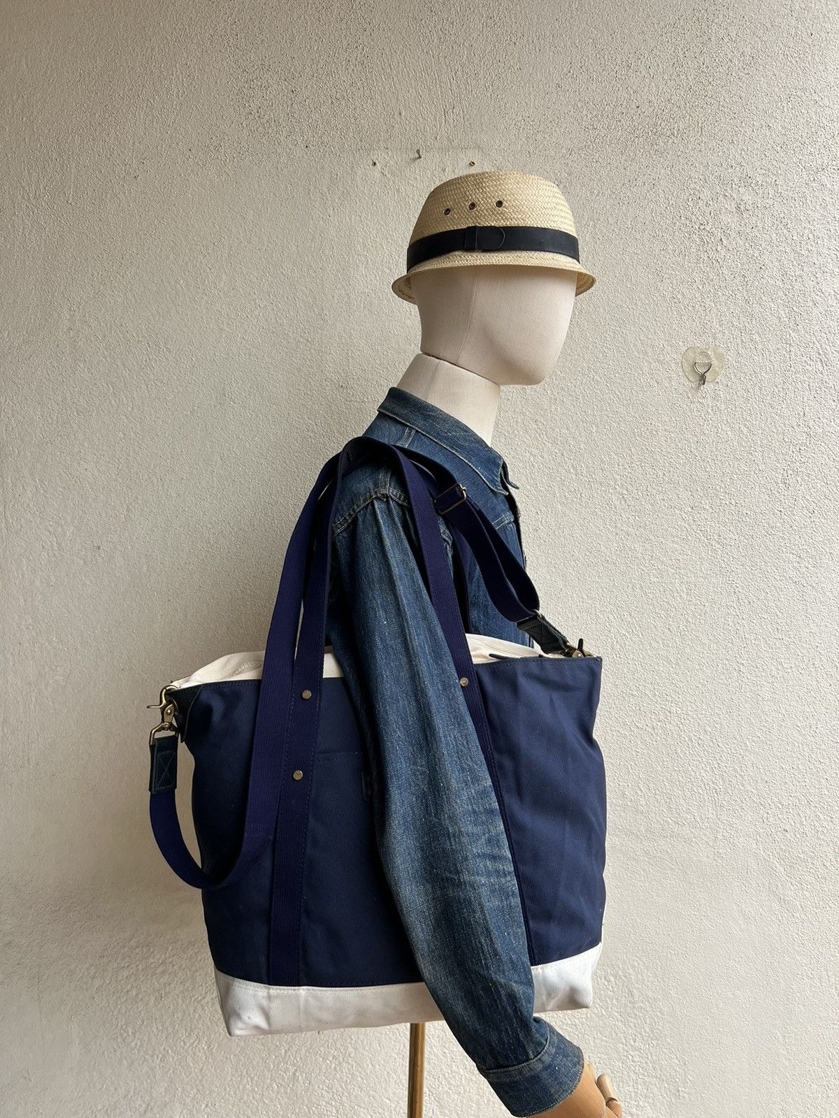 MasterPiece Masterpiece X Victim Japan Muddy Stains 2 Way Tote Bag Size ONE SIZE - 3 Thumbnail