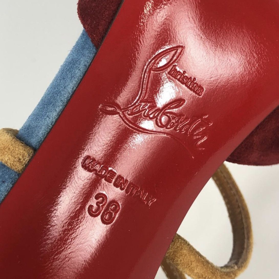 Christian Louboutin Suzanne Heels Size US 7 / IT 37 - 8 Thumbnail