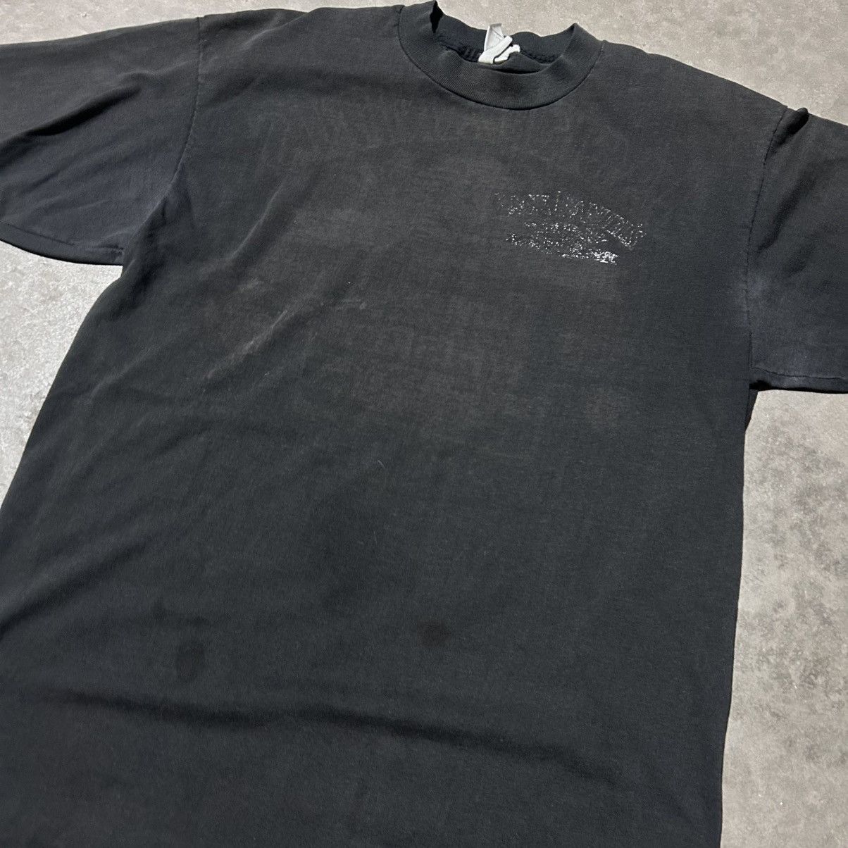 Other 90s jack daniels whiskey faded black tee shirt Size US L / EU 52-54 / 3 - 5 Thumbnail