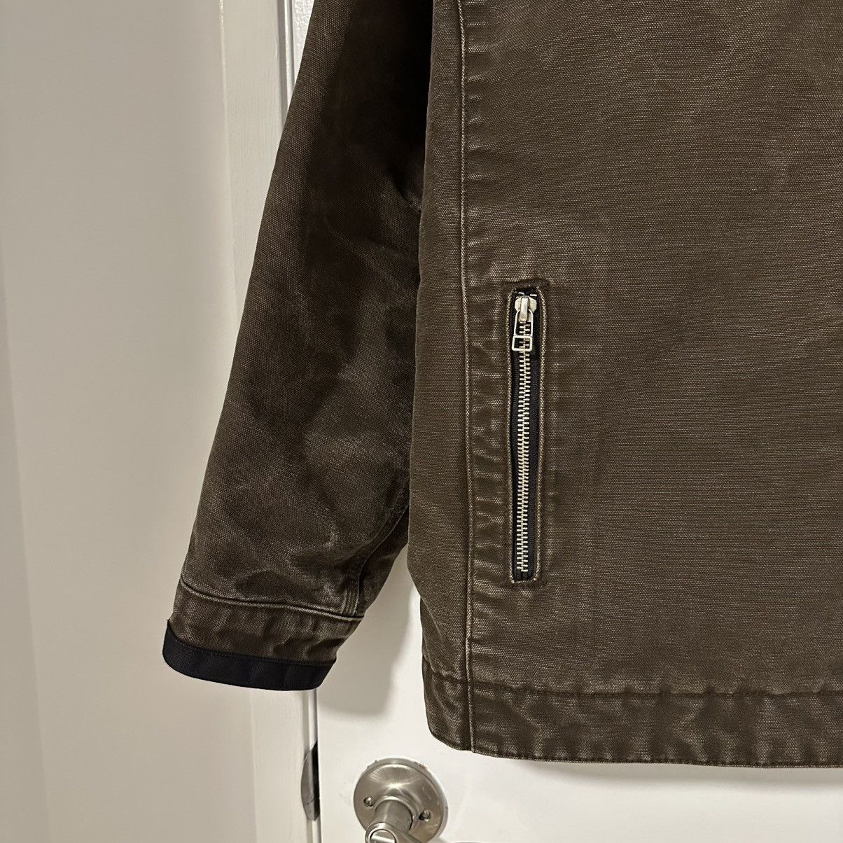 Carhartt Carhartt J285 WAL Multi-Pocket Quilt-Lined Jacket, Walnut Size US XXL / EU 58 / 5 - 3 Thumbnail