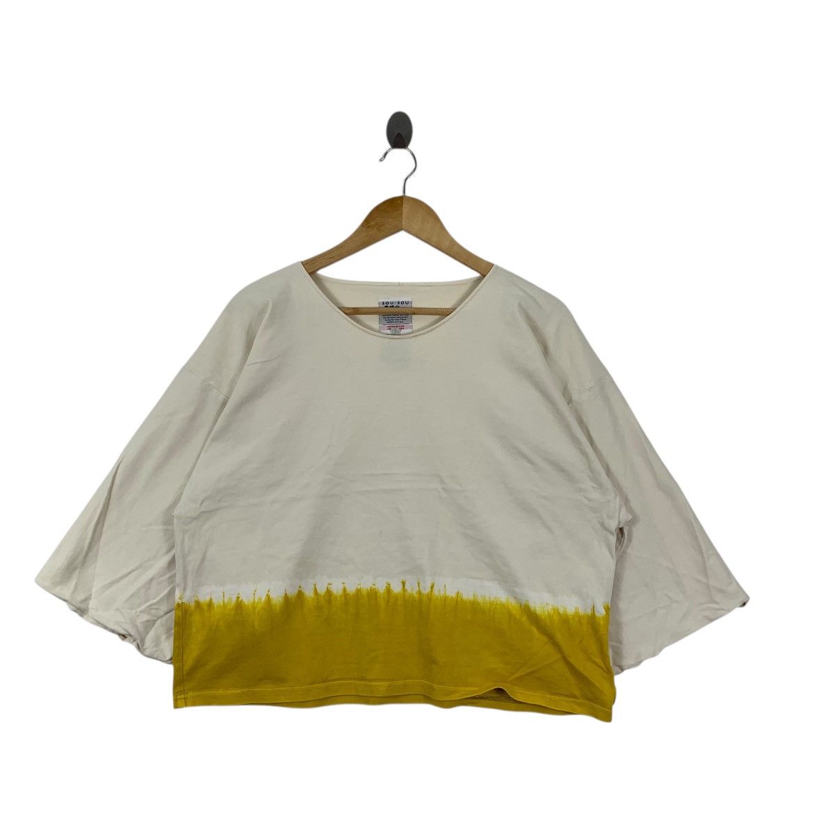 SOU SOU SOU SOU KANTOUI Arimatsu Narumi Tie Dye OPOC Tee Shirt Top Size S / US 4 / IT 40 - 3 Thumbnail