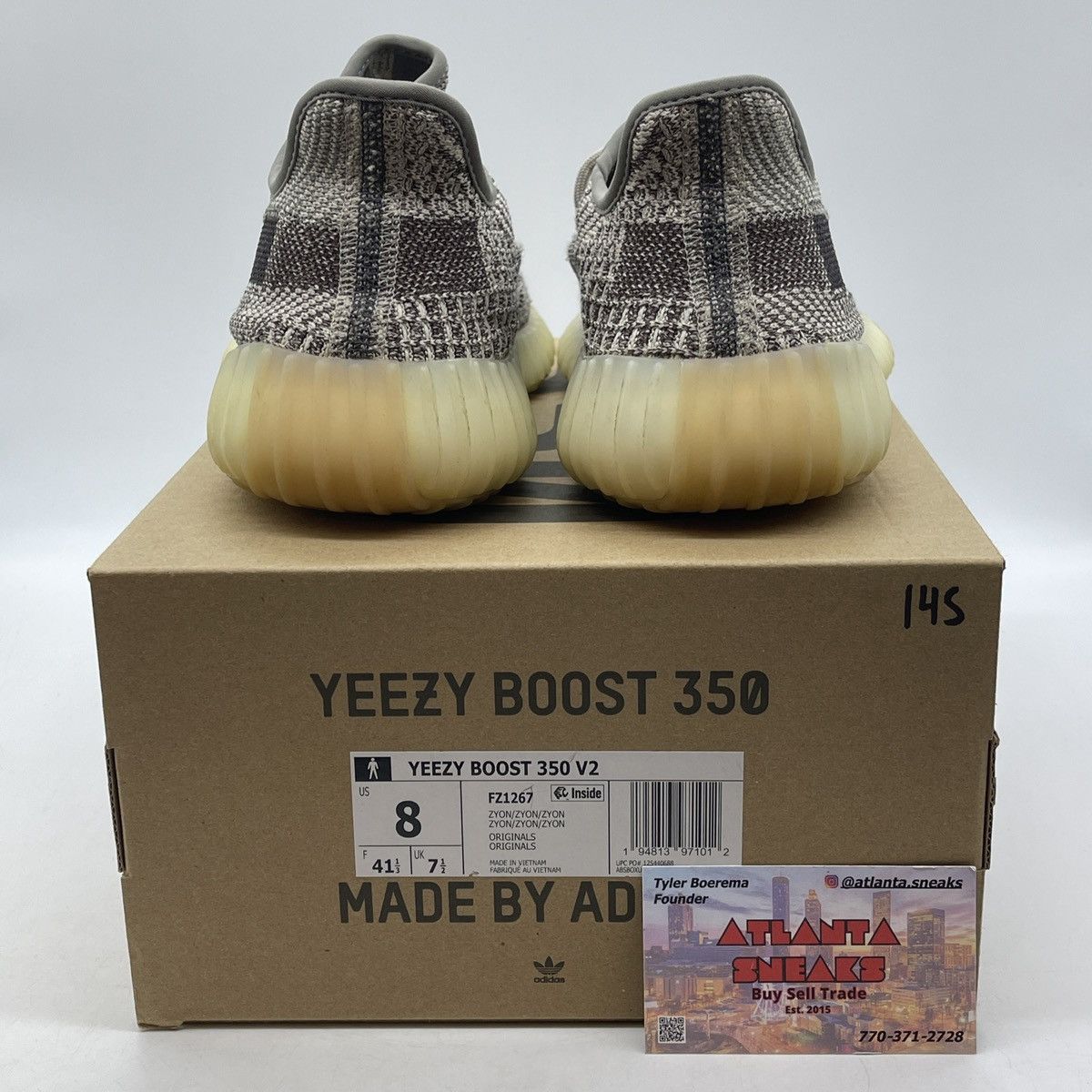 Adidas Yeezy boost 350 V2 zyon Size US 8 / EU 41 - 3 Thumbnail