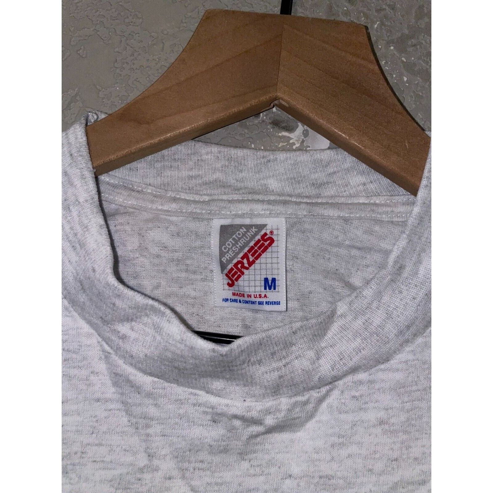 Jerzees Vintage San Fran Francisco Shirt Gray Tee Test Print VTG M Size US M / EU 48-50 / 2 - 4 Thumbnail