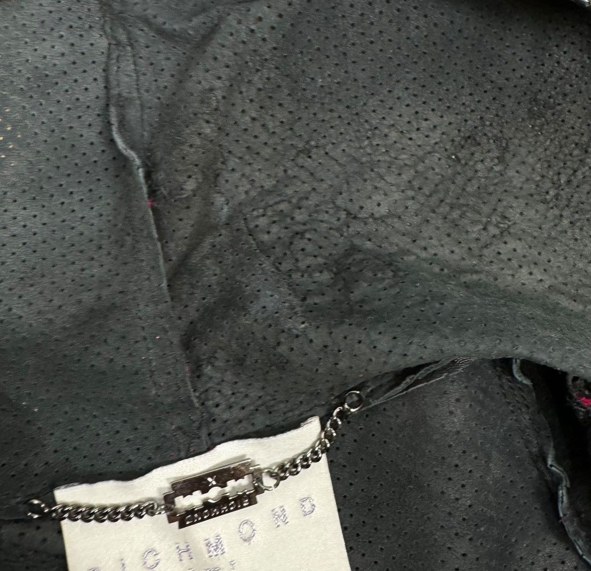 Richmond Denim Richmond Genuine Leather Perforated Jacket Hooded size IT40 Size S / US 4 / IT 40 - 13 Thumbnail