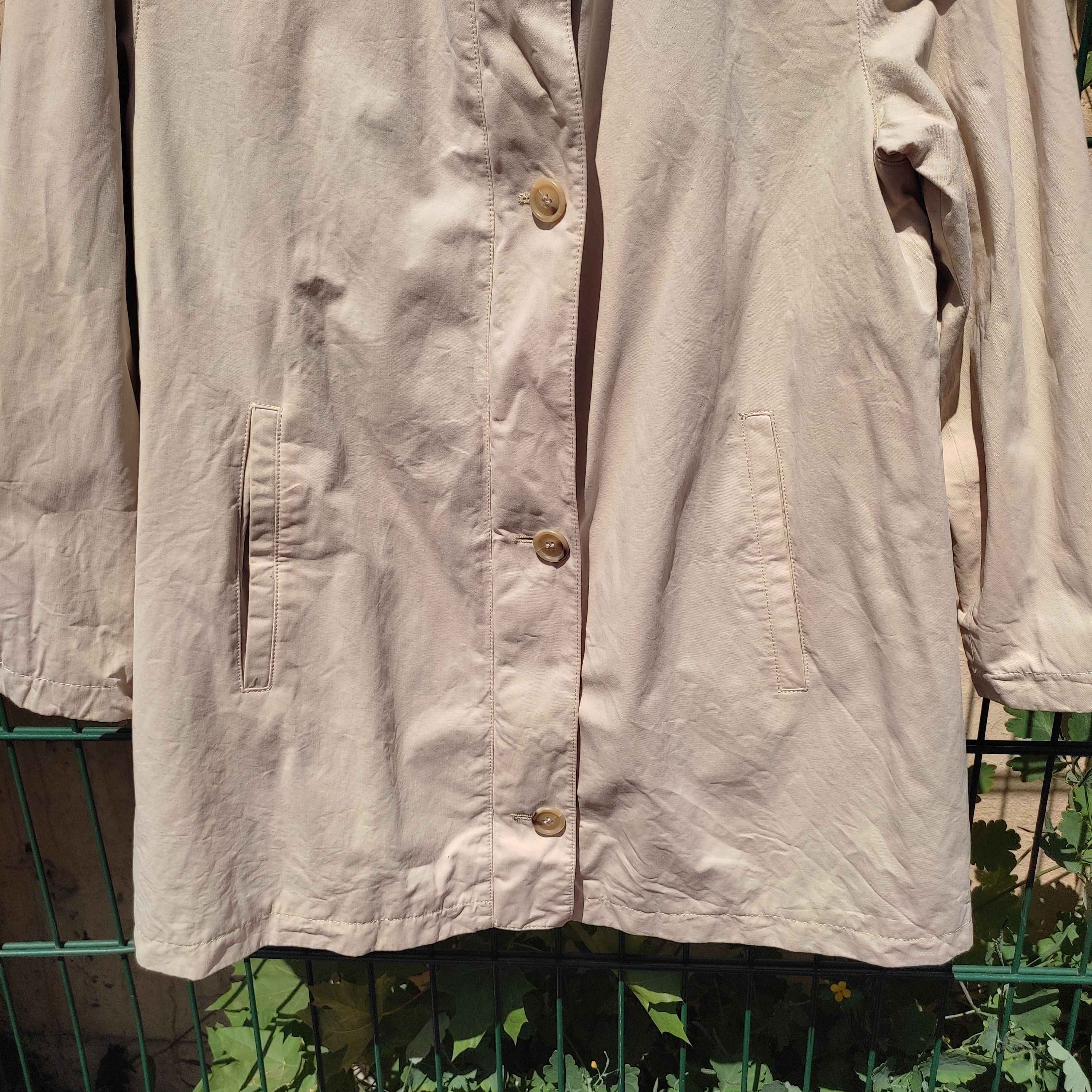 Burberry × Vintage Burberry London Womens vintage Light Coat jacket nova check Size XS / US 0-2 / IT 36-38 - 7 Thumbnail