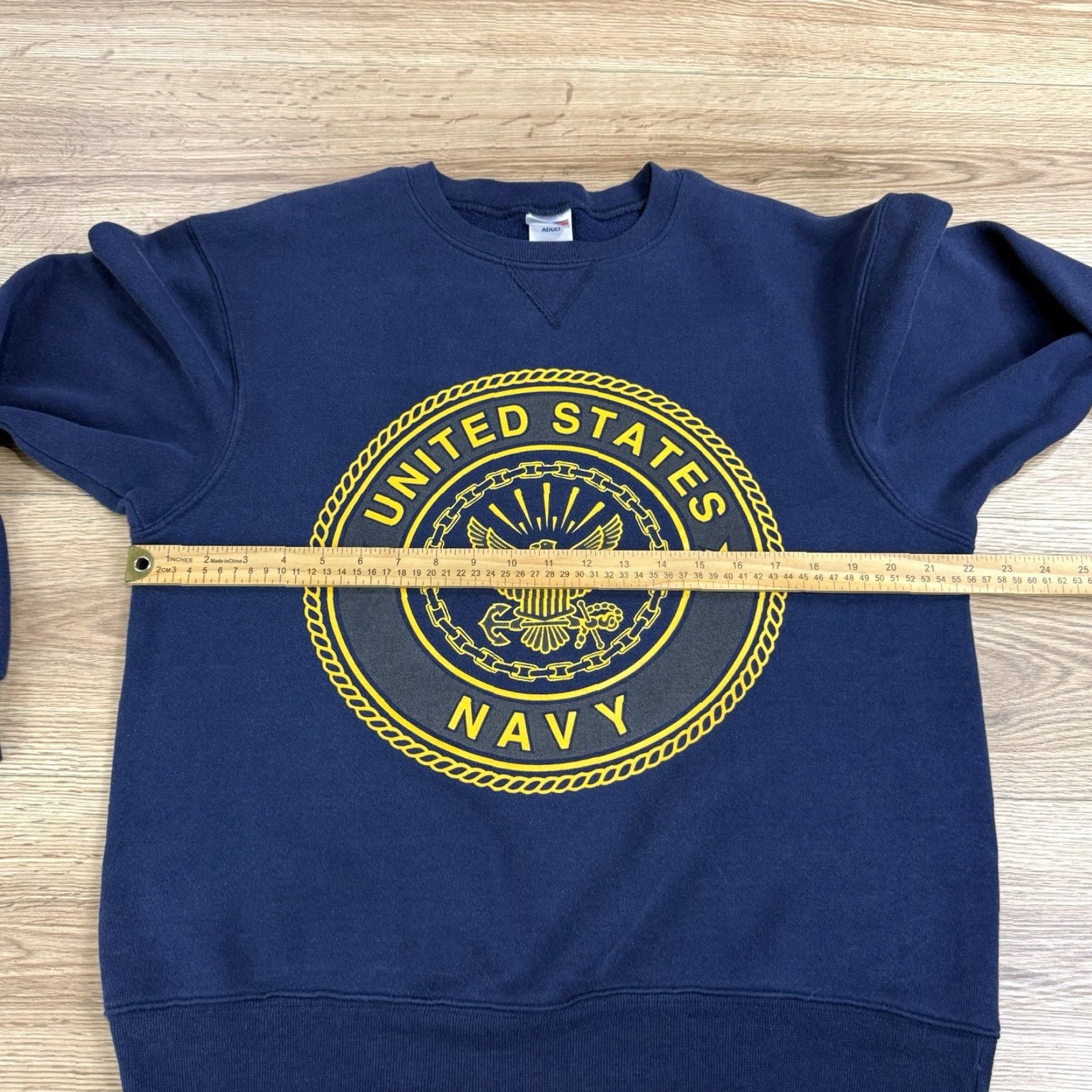 Soffe VINTAGE Soffe USA Crewneck Pullover Sweatshirt Men’s M Blue Size US M / EU 48-50 / 2 - 6 Thumbnail