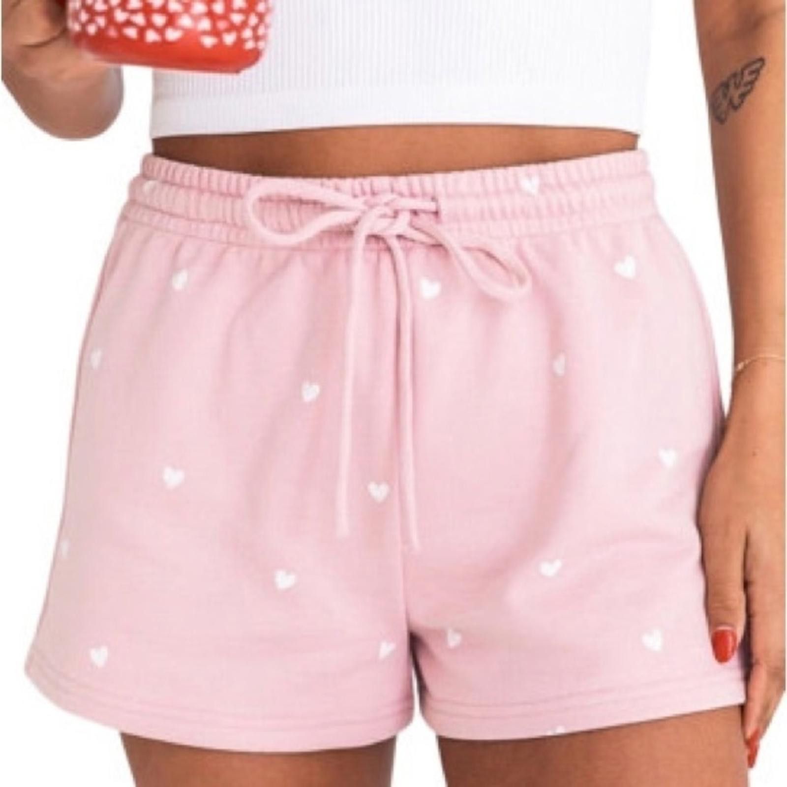 Designer Pink Lounge Shorts NWT​​​​​​ Size ONE SIZE - 2 Thumbnail