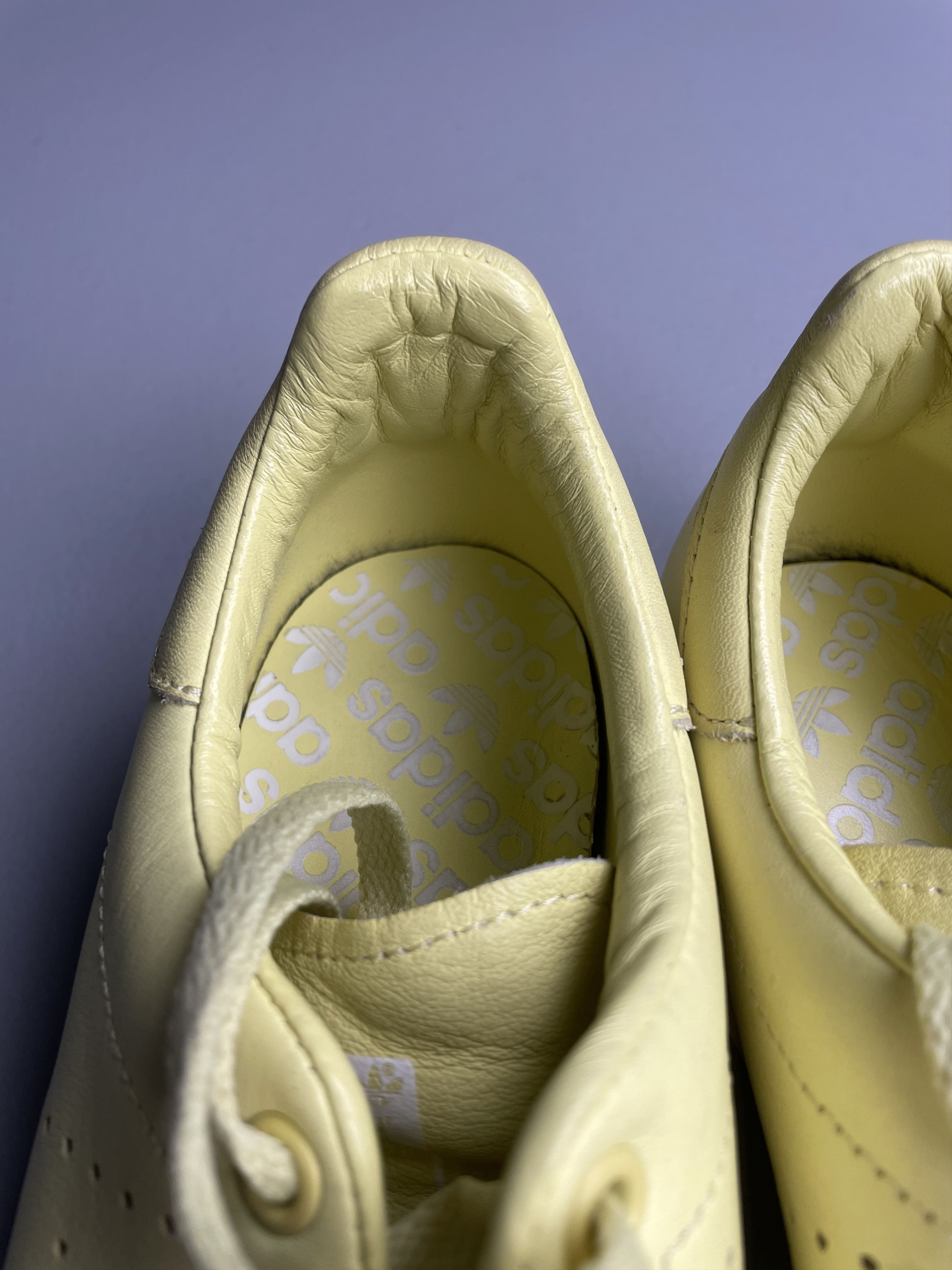 Adidas × Raf Simons adidas X Raf Simons S/S 2016 Stan Smith (Blush Yellow) Size US 8 / EU 41 - 10 Thumbnail