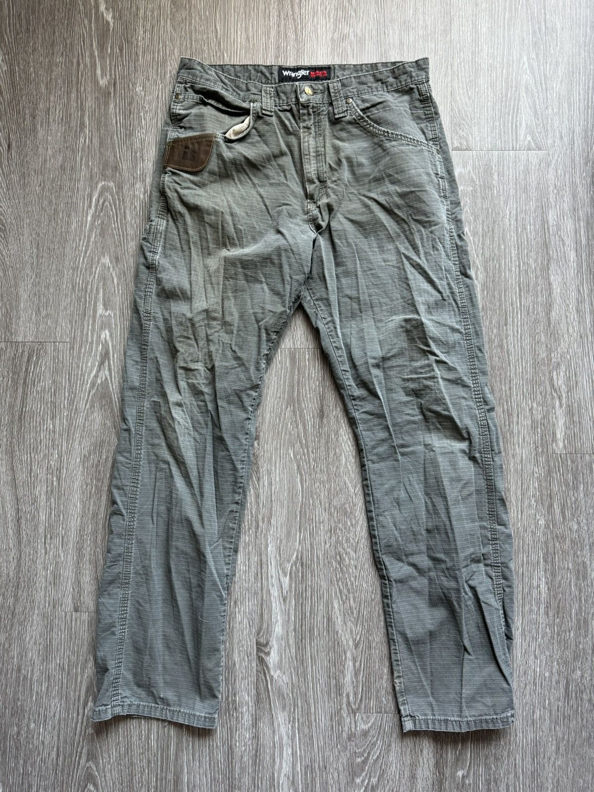 Vintage × Wrangler Wrangler Riggs Carpenter Pants Ripstop Size US 32 / EU 48 - 2 Thumbnail