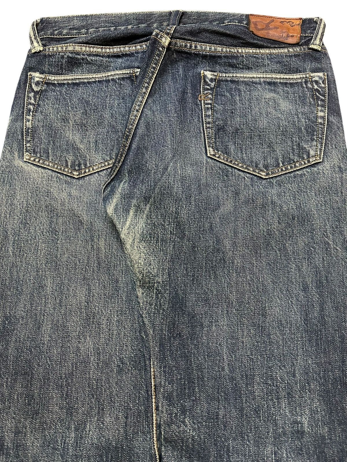 45rpm Vintage Japanese 45rpm Blue Faded Wash Style Loose Jeans Size US 30 / EU 46 - 6 Thumbnail