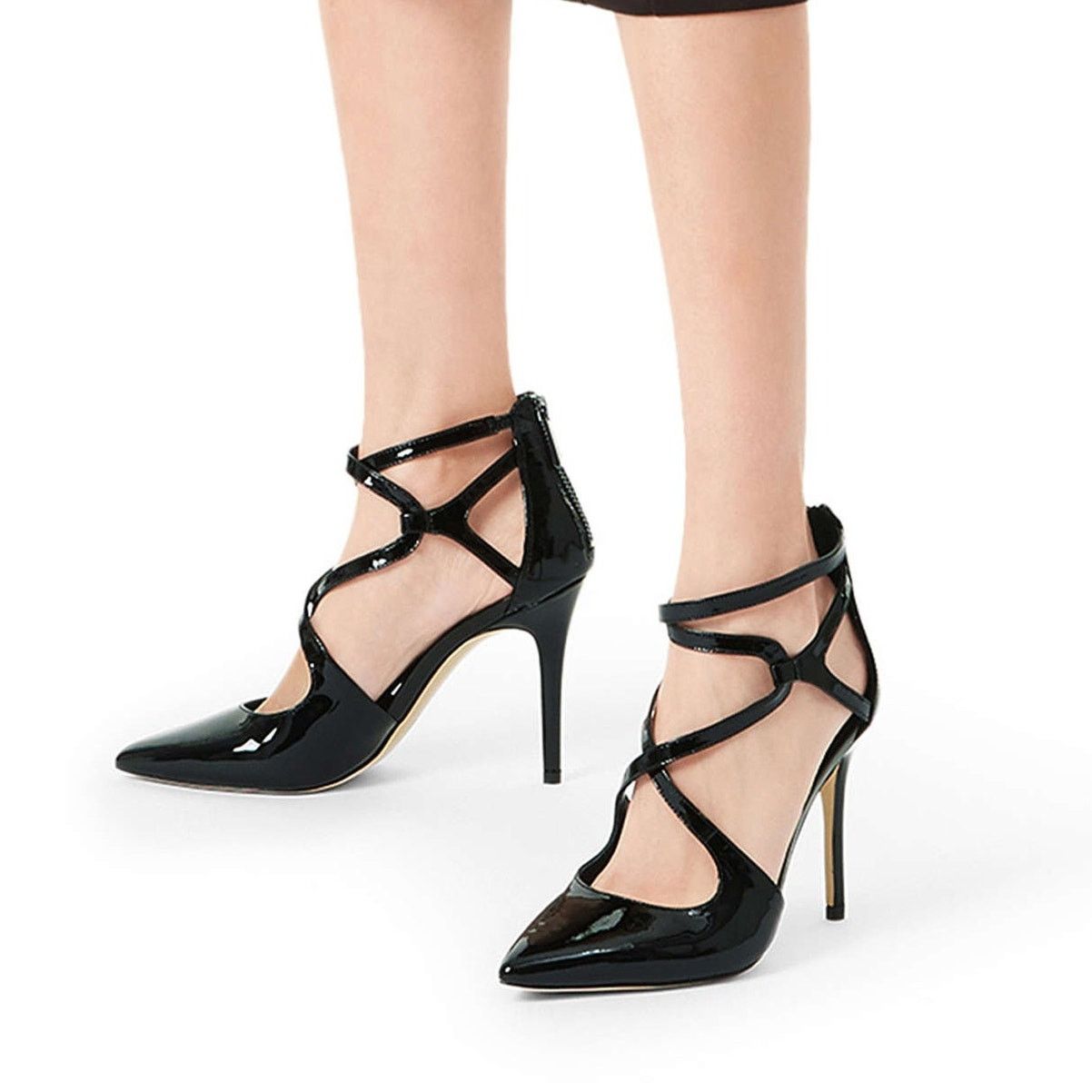 Michael Kors Michael Kors Catia Patent Leather Stiletto Heels 9 Size US 9 / IT 39 - 2 Thumbnail