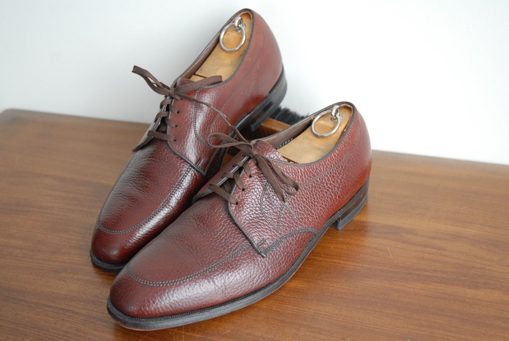 Florsheim Blue Window Pebble Grain Derby Size US 11 / EU 44 - 1 Thumbnail