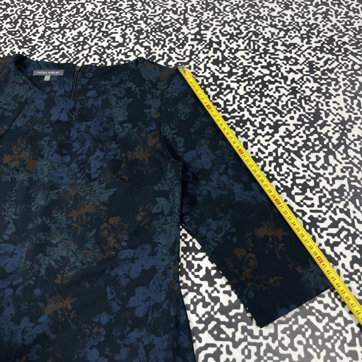 Laura Ashley Vintage Y2K Laura Ashley Floral Print Retro Style Midi Dress Size L / US 10 / IT 46 - 22 Thumbnail
