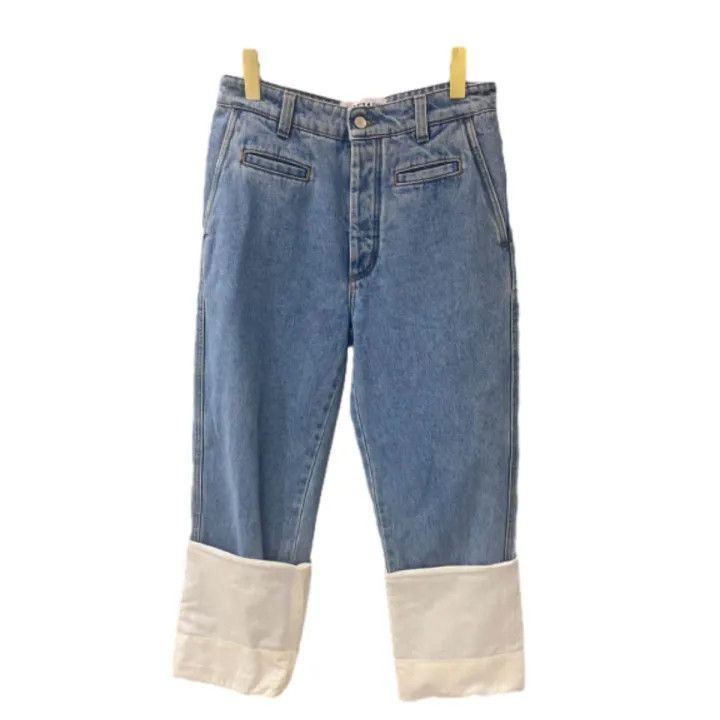 LOEWE Mid-Rise Straight Leg Jeans for Women
