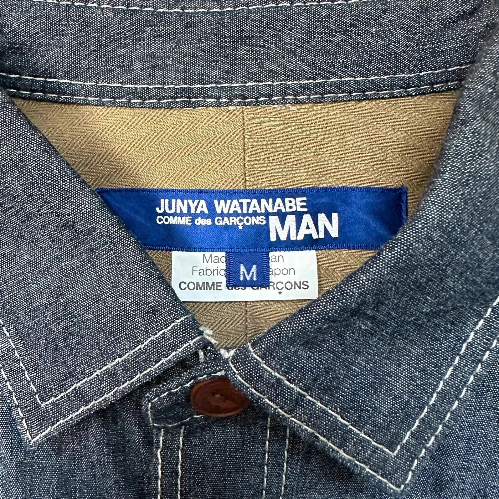 Junya Watanabe Shirt Junya Watanabe Comme des Garcons MAN Denim SS12 Size US M / EU 48-50 / 2 - 5 Thumbnail