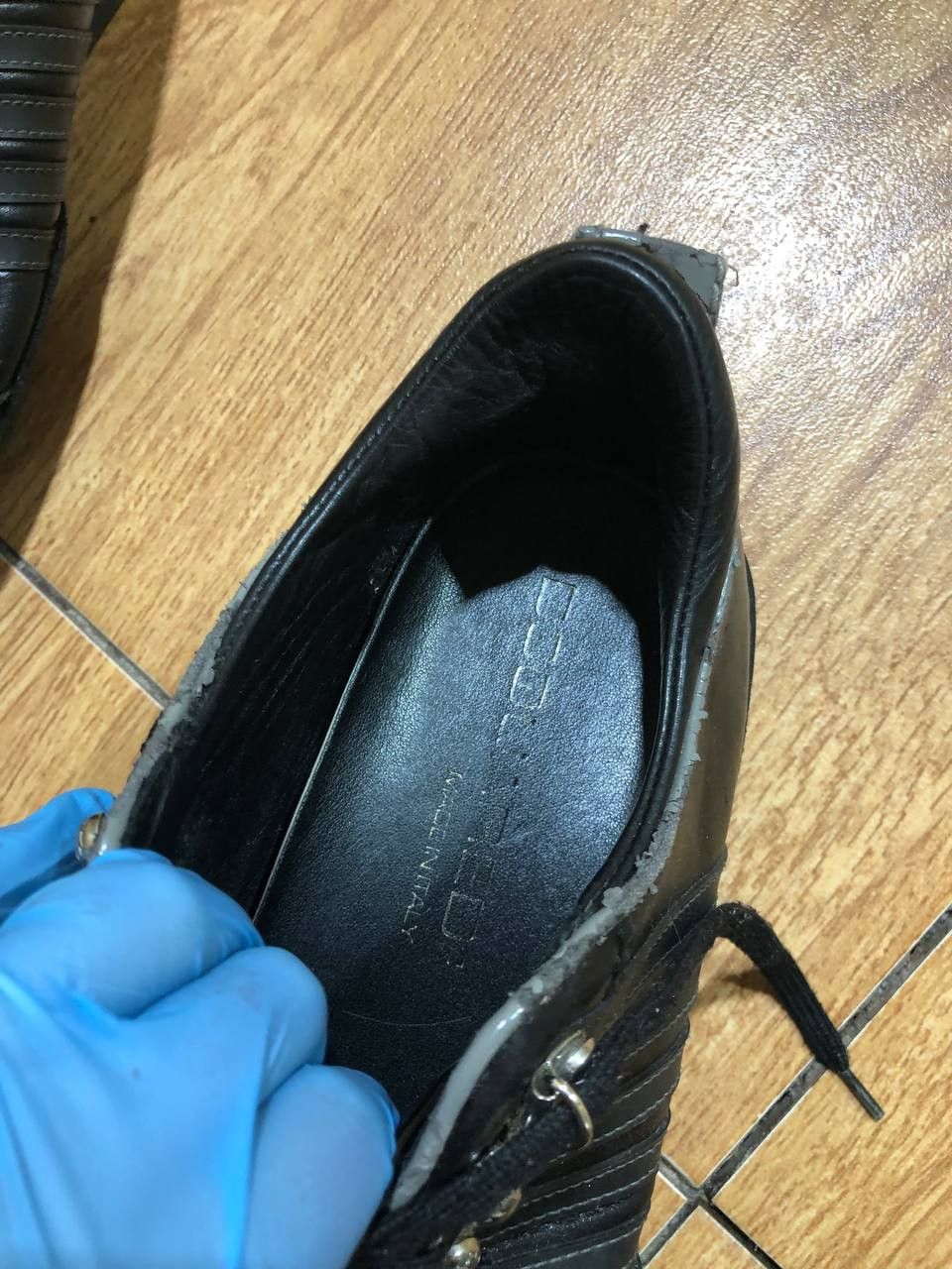 Dsquared2 leather low trainers Dsquared2 Black sneakers Size US 12 / EU 45 - 2 Thumbnail