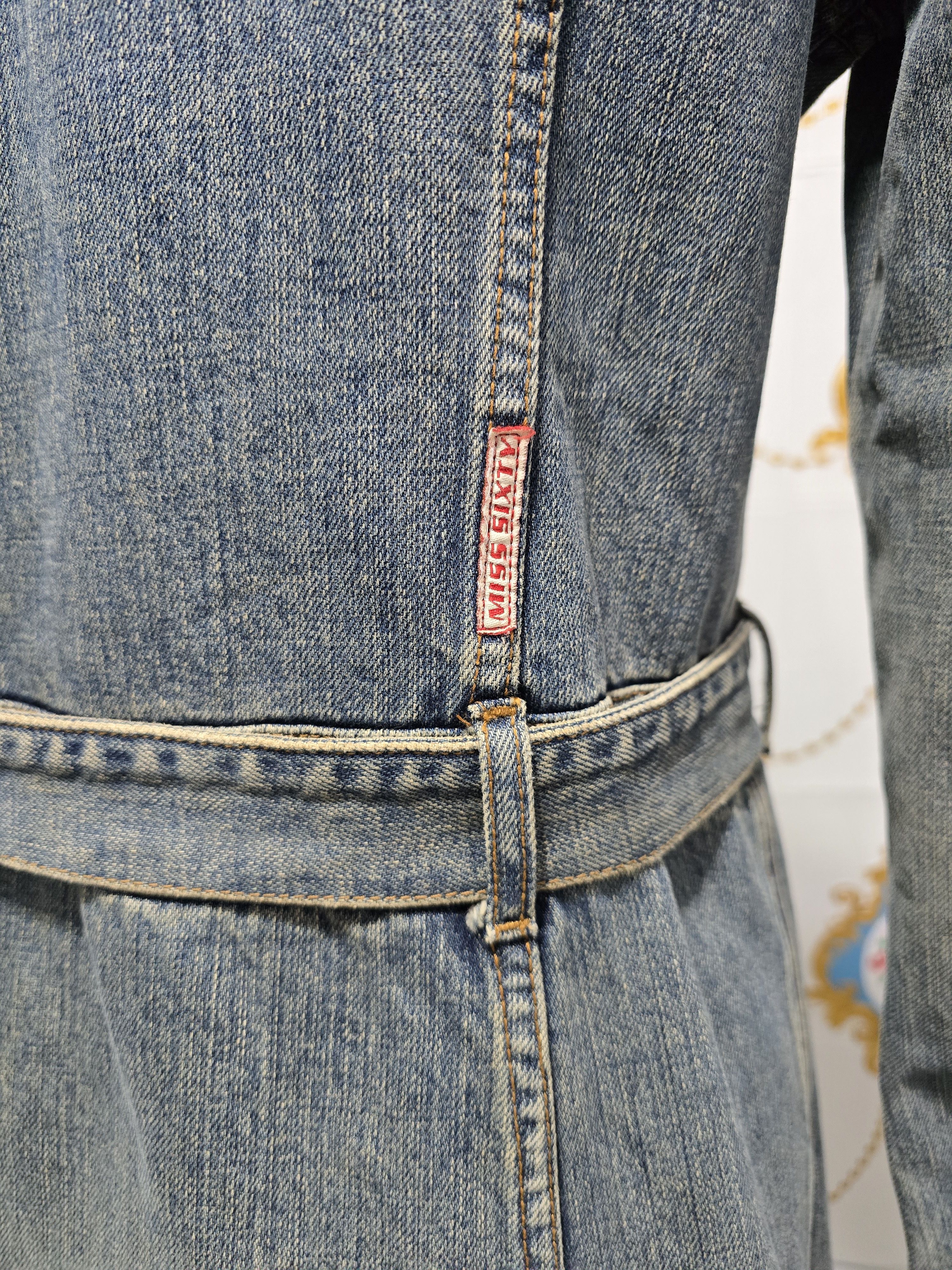 Miss Sixty × Vintage MISS SIXTY large Denim Vintage Jacket LIKE NEW CONDITION Size L / US 10 / IT 46 - 11 Thumbnail