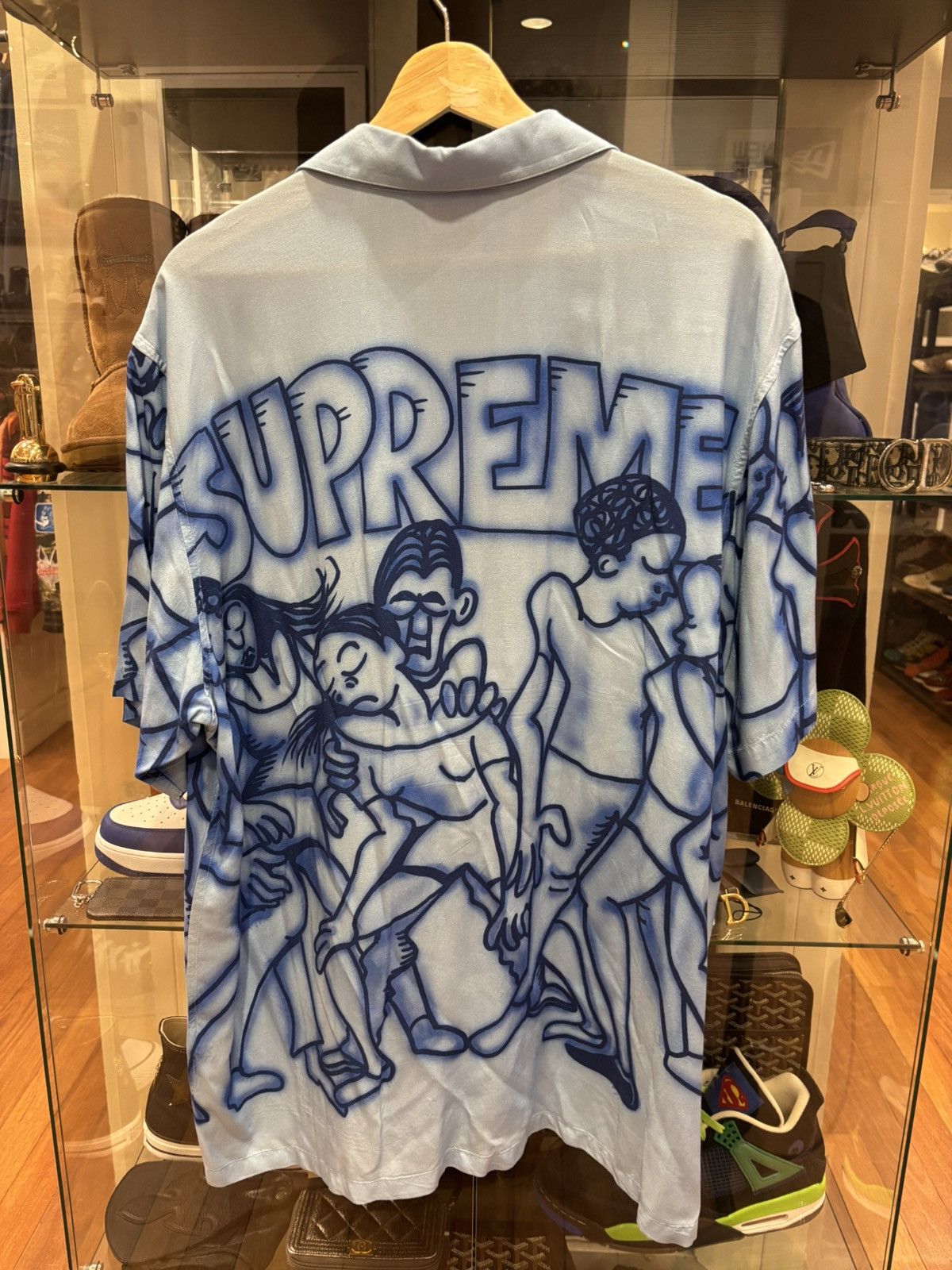 Supreme Supreme dancing Rayon Shirt Size US XL / EU 56 / 4 - 2 Thumbnail