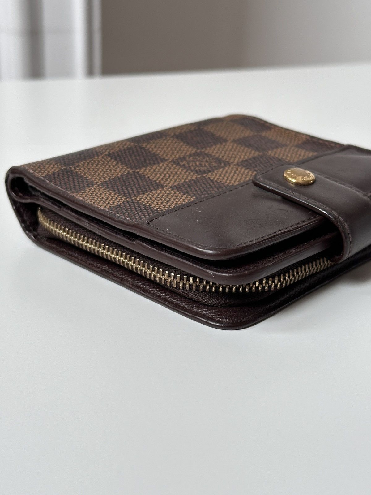 Louis Vuitton Louis Vuitton Threefold Damier Ebene Compact Zippy Wallet Size ONE SIZE - 6 Thumbnail
