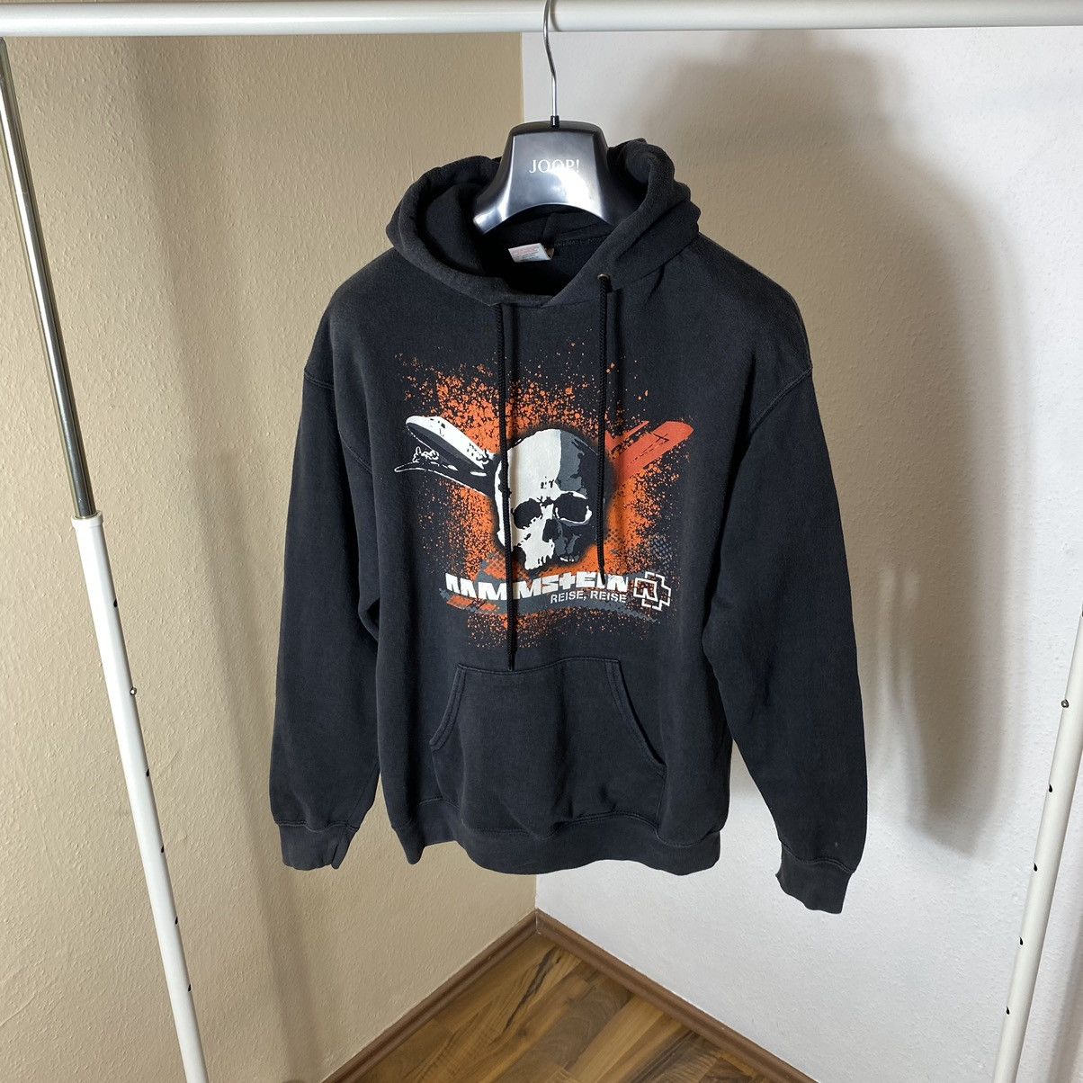 Vintage Vintage 2004 Rammstein Reise Hoodie Sweatshirt Skull Rare Size US M / EU 48-50 / 2 - 2 Thumbnail