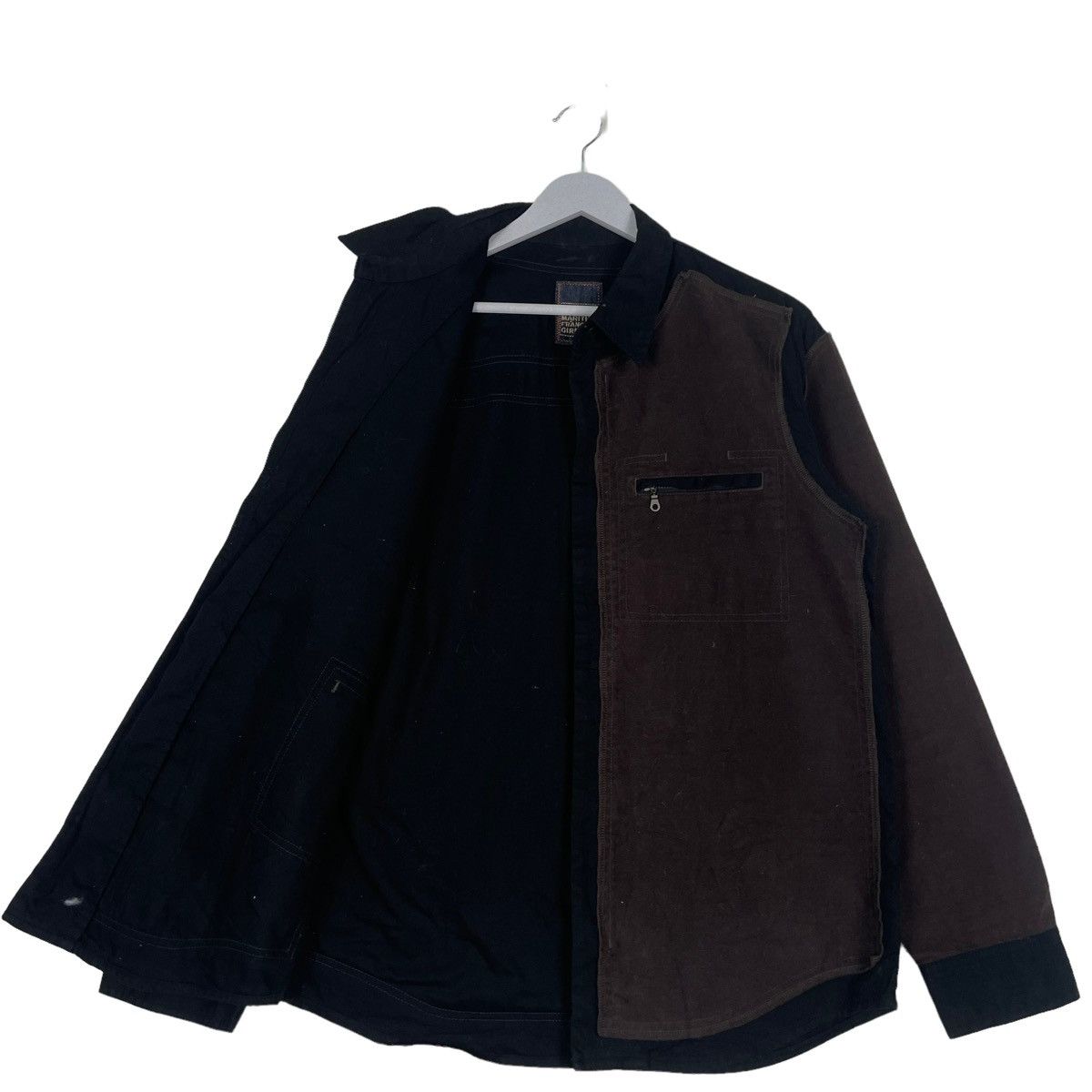 Marithe + Francois Girbaud × Vintage 💥MFG ARCHIVE ZIPPER PATCH JACKET Size US L / EU 52-54 / 3 - 9 Thumbnail