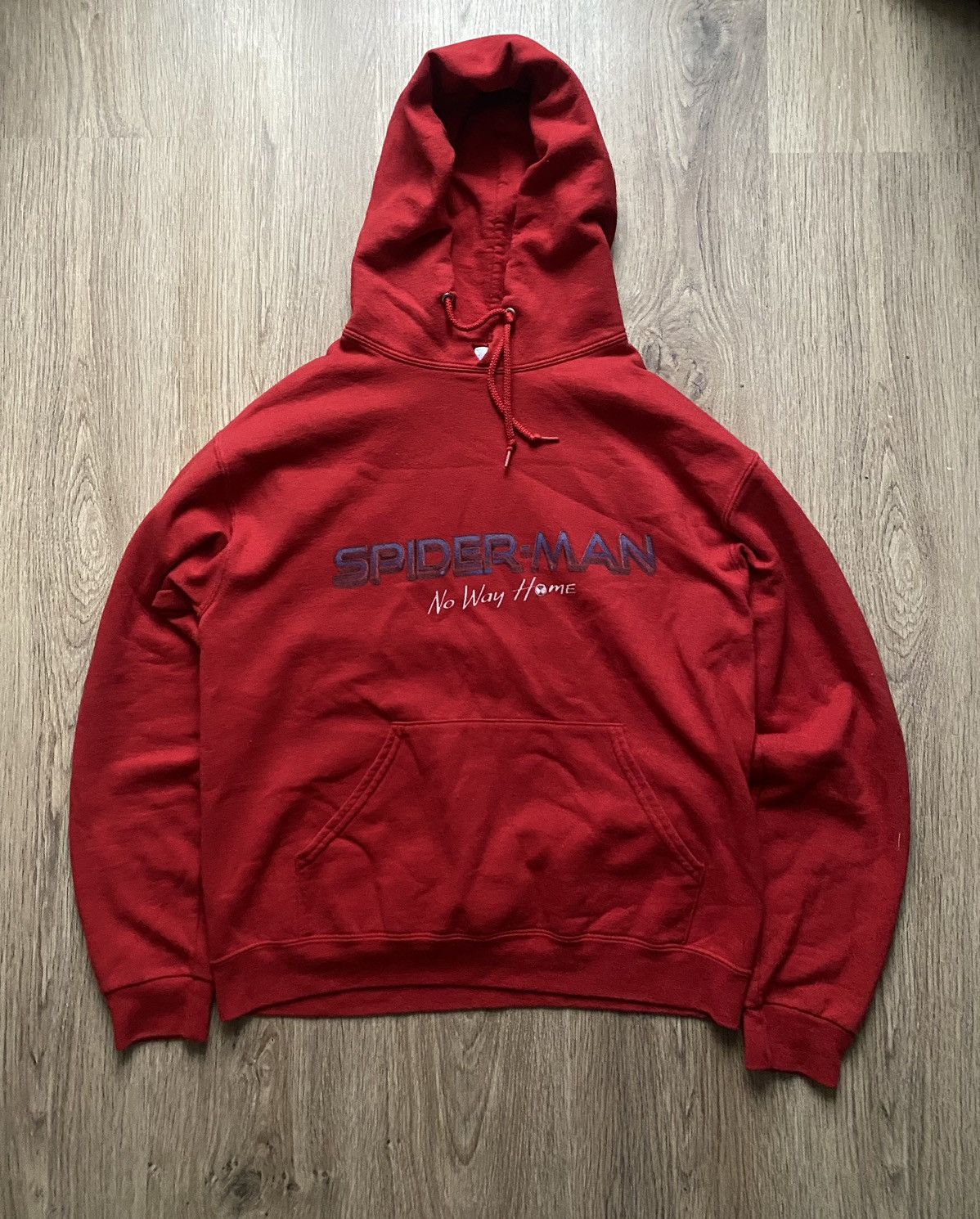Vintage Y2K SPIDER MAN NO WAY TO HOME JERZEES BOXY HOODIE Size US M / EU 48-50 / 2 - 1 Thumbnail