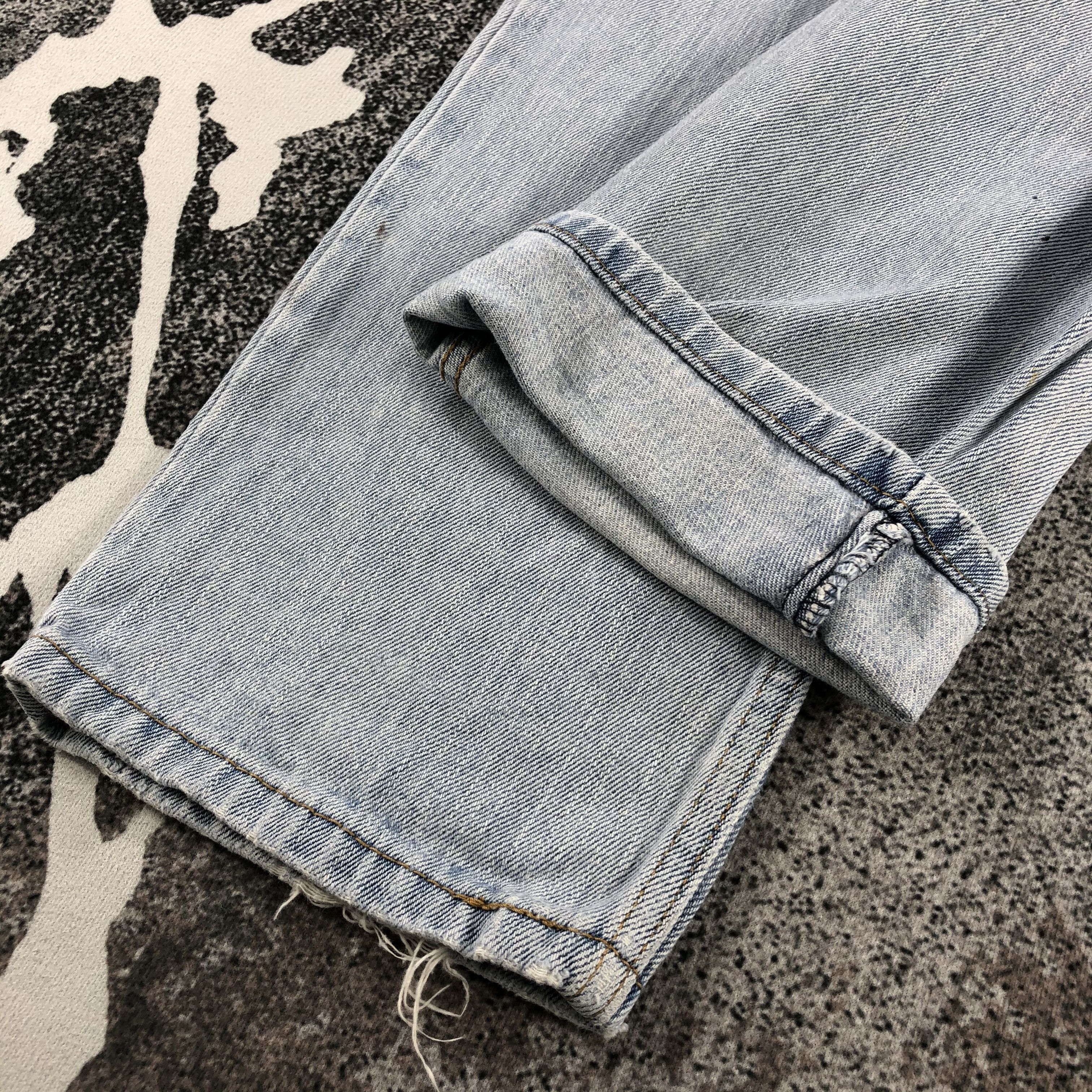 Levi's Vintage Levis 550 Jeans Medium Wash Denim KJ945 Size US 30 / EU 46 - 7 Thumbnail