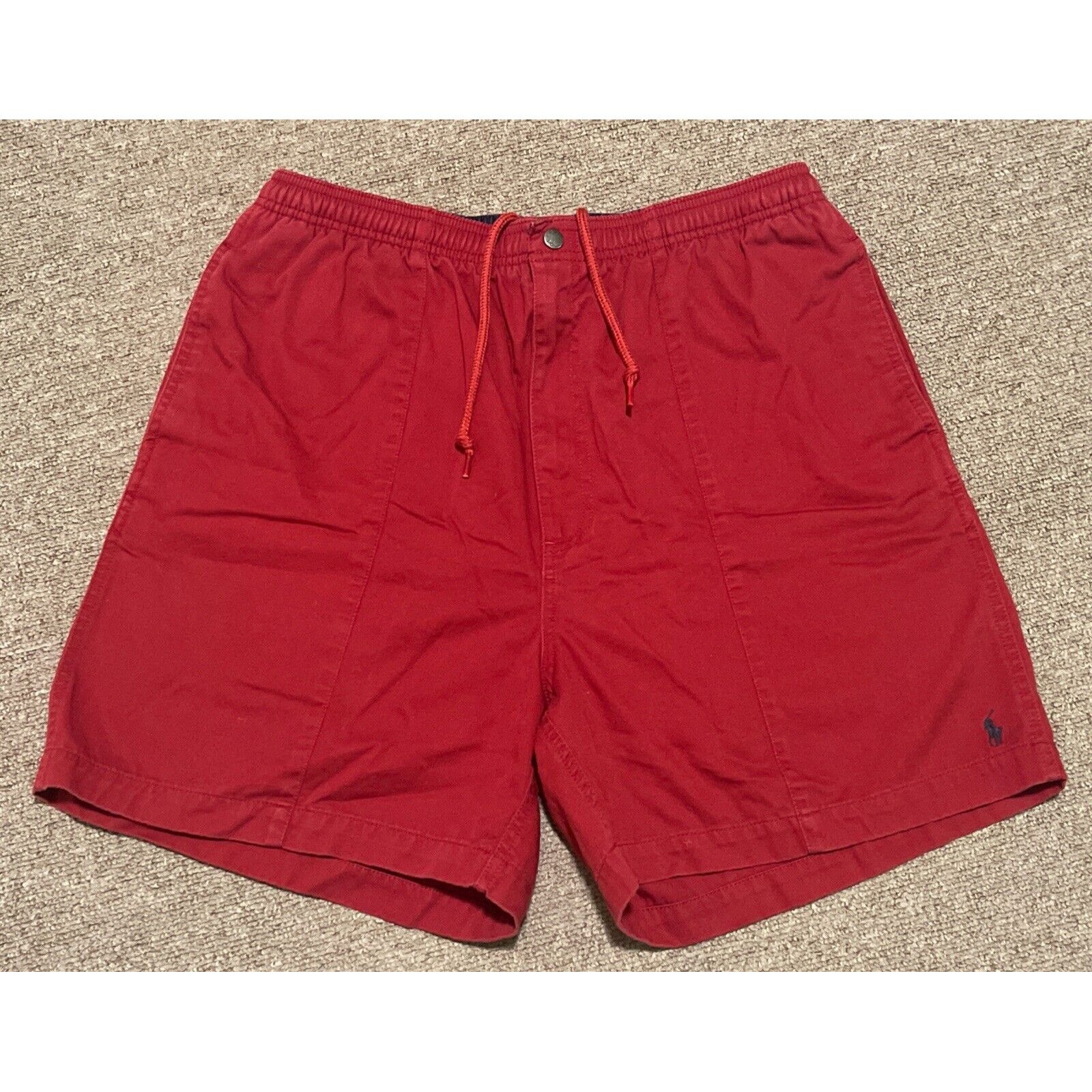 Polo Ralph Lauren Vintage 90s Men’s XL Polo Sport Ralph Lauren Red Drawstring Size US 38 / EU 54 - 2 Thumbnail