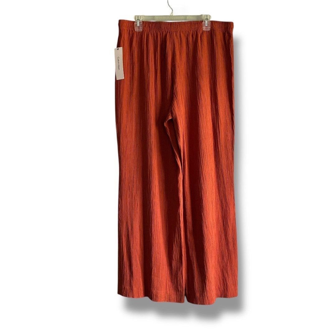 Calvin Klein Calvin Klein crinkle drawstring wide leg pants NWT size XL Size 38" / US 16 / IT 52 - 7 Thumbnail