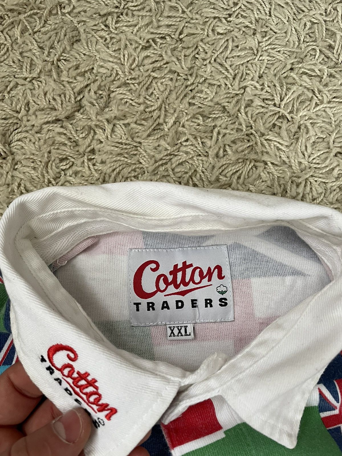 Cotton Traders Vintage Cotton Traders Rugby Nations Shirt jersey Size US XXL / EU 58 / 5 - 4 Thumbnail