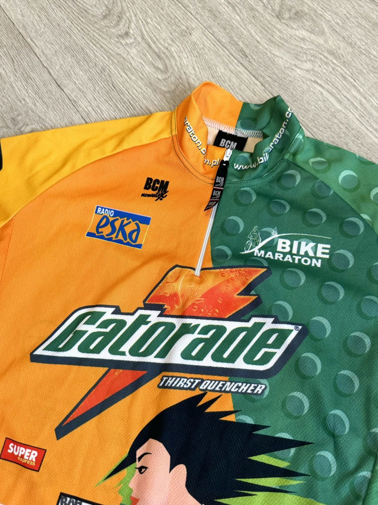 Other 🔷Vintage BCM Gatorade Cycling Jersey🔷 Size US L / EU 52-54 / 3 - 3 Thumbnail