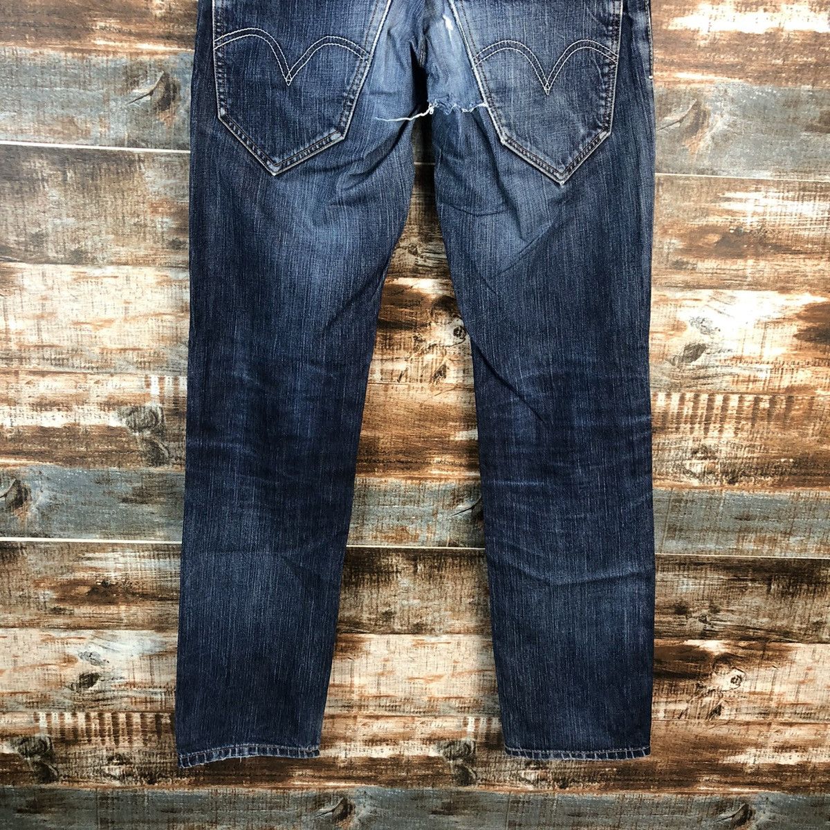 Levi's DLL Levis 511 Slim Fit Blue Denim Pants #C125 Size US 30 / EU 46 - 14 Thumbnail