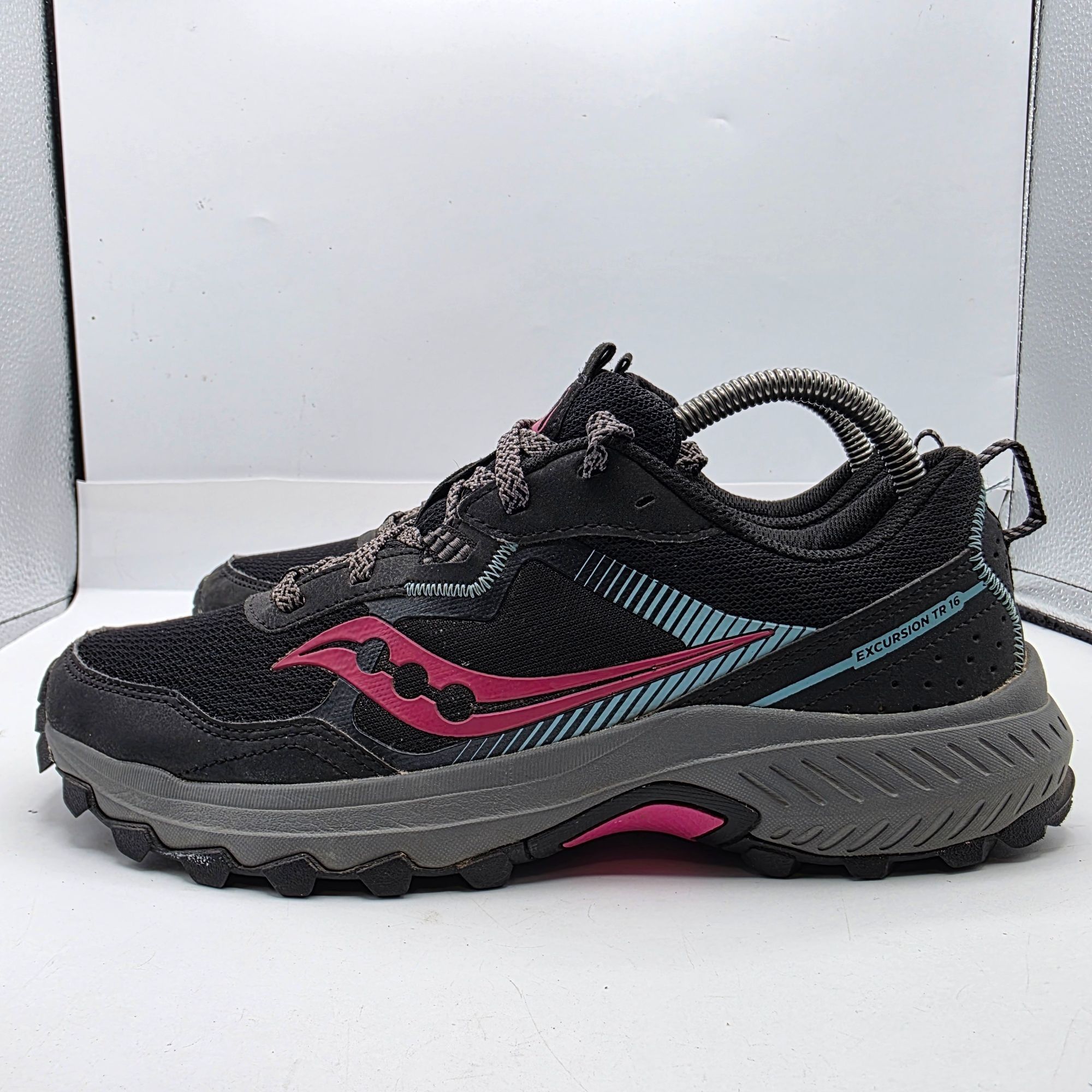Saucony Saucony Excursion TR 16 Womens Trail Shoes Size 9.5 Black Fu Size US 9.5 / IT 39.5 - 13 Thumbnail