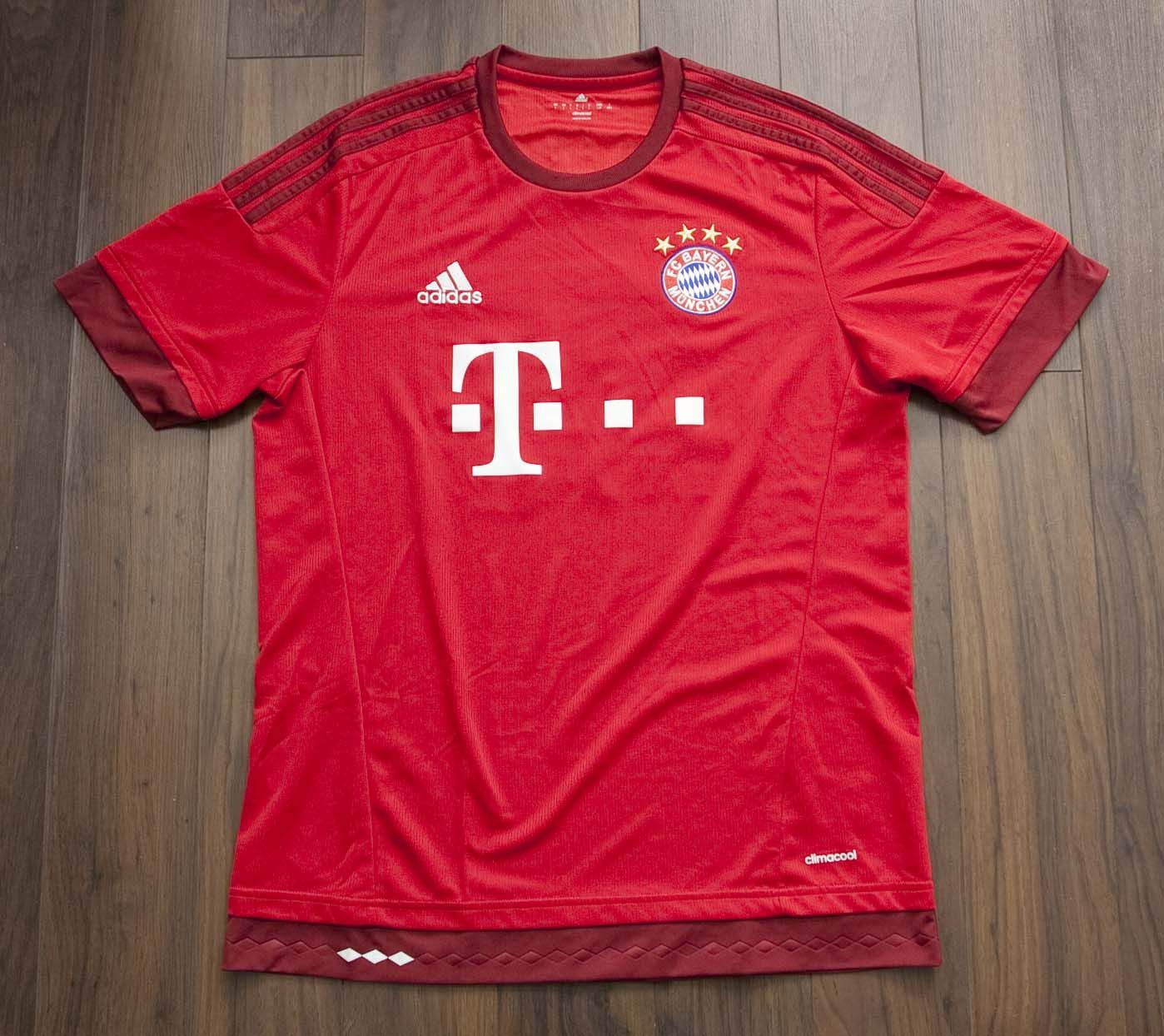 Adidas Bayern Munich Jersey Adidas Soccer Size L Size US L / EU 52-54 / 3 - 1 Thumbnail