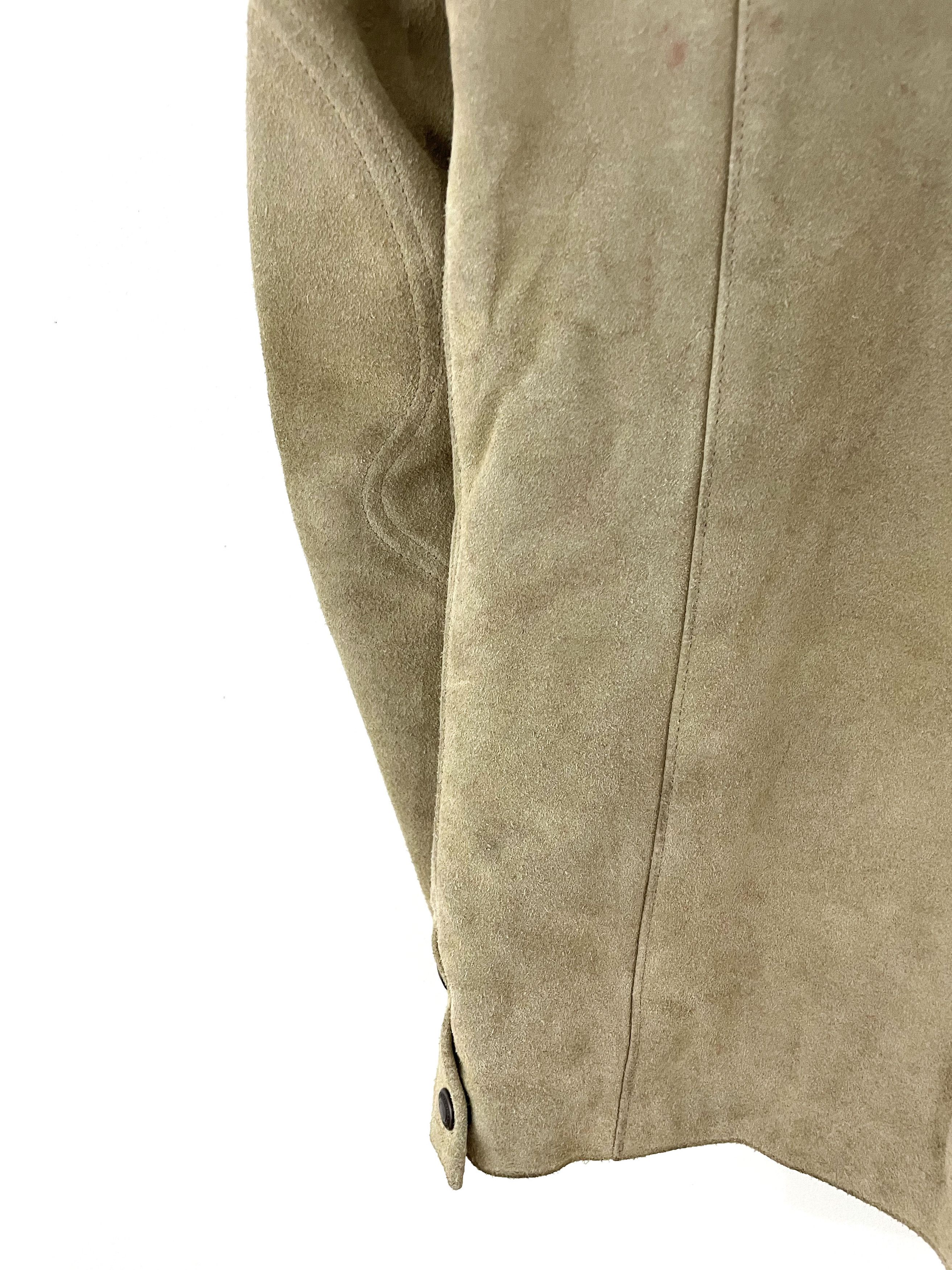 General Research 2001 Suede Rider Jacket Size US L / EU 52-54 / 3 - 16 Thumbnail