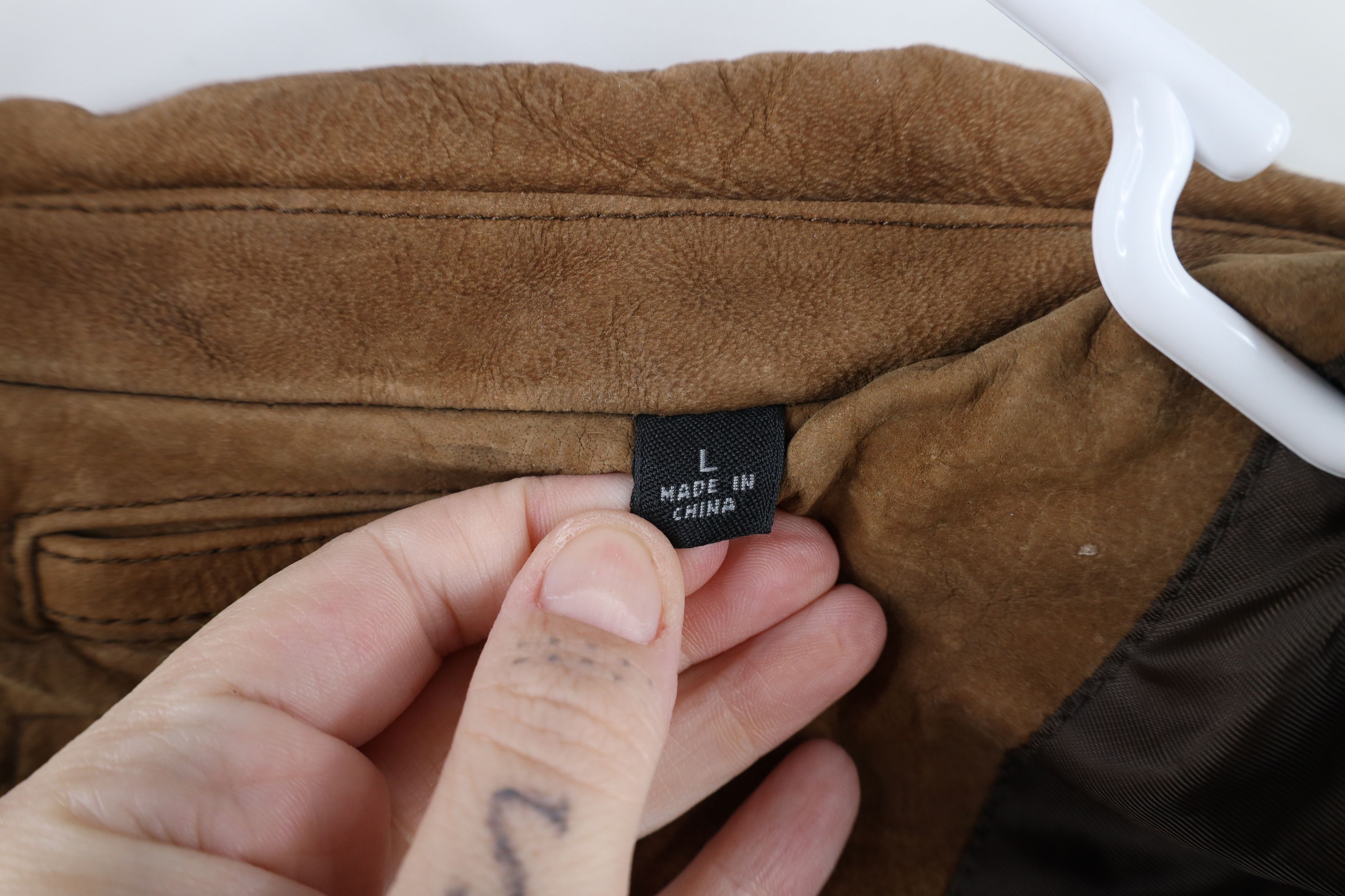 Vintage Vintage 90s Streetwear Leather Sport Coat Blazer Jacket Size US L / EU 52-54 / 3 - 11 Thumbnail