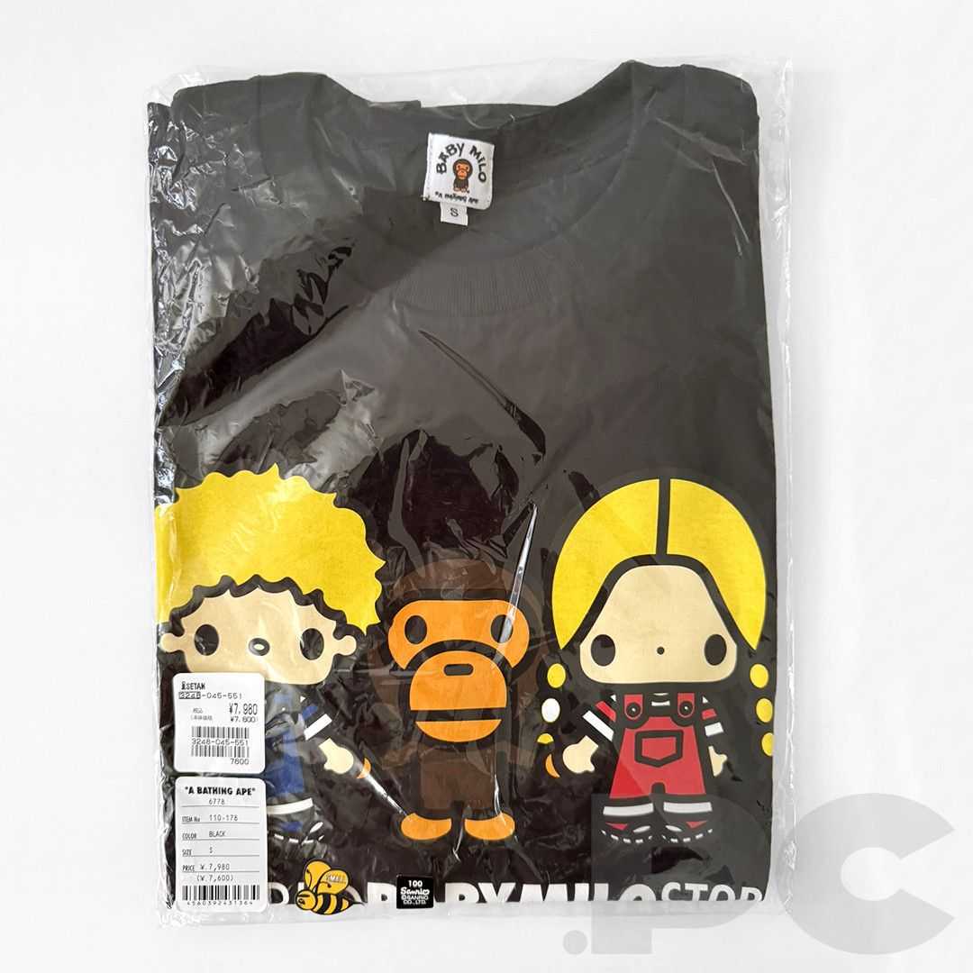 Bape BABY MILO x SANRIO PATTY & JIMMY (2010) TEE hello kitty Size US S / EU 44-46 / 1 - 7 Thumbnail