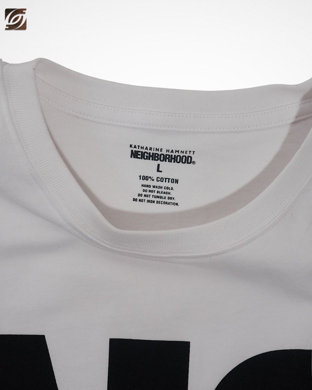 Katharine Hamnett London Katharine Hamnett SS22 Neighborhood No Wars Oversized Shirt Size US XL / EU 56 / 4 - 2 Thumbnail