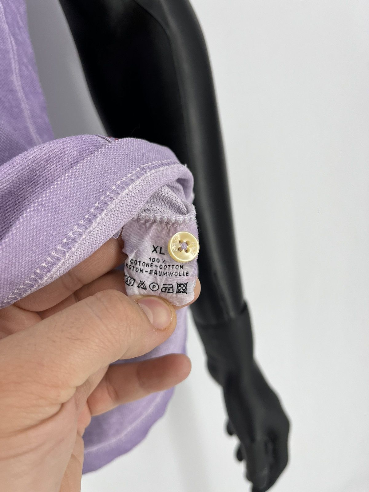 Vintage POLO BOB Teinture vegetale ,rebrode main, made in Italie Size US XL / EU 56 / 4 - 14 Thumbnail