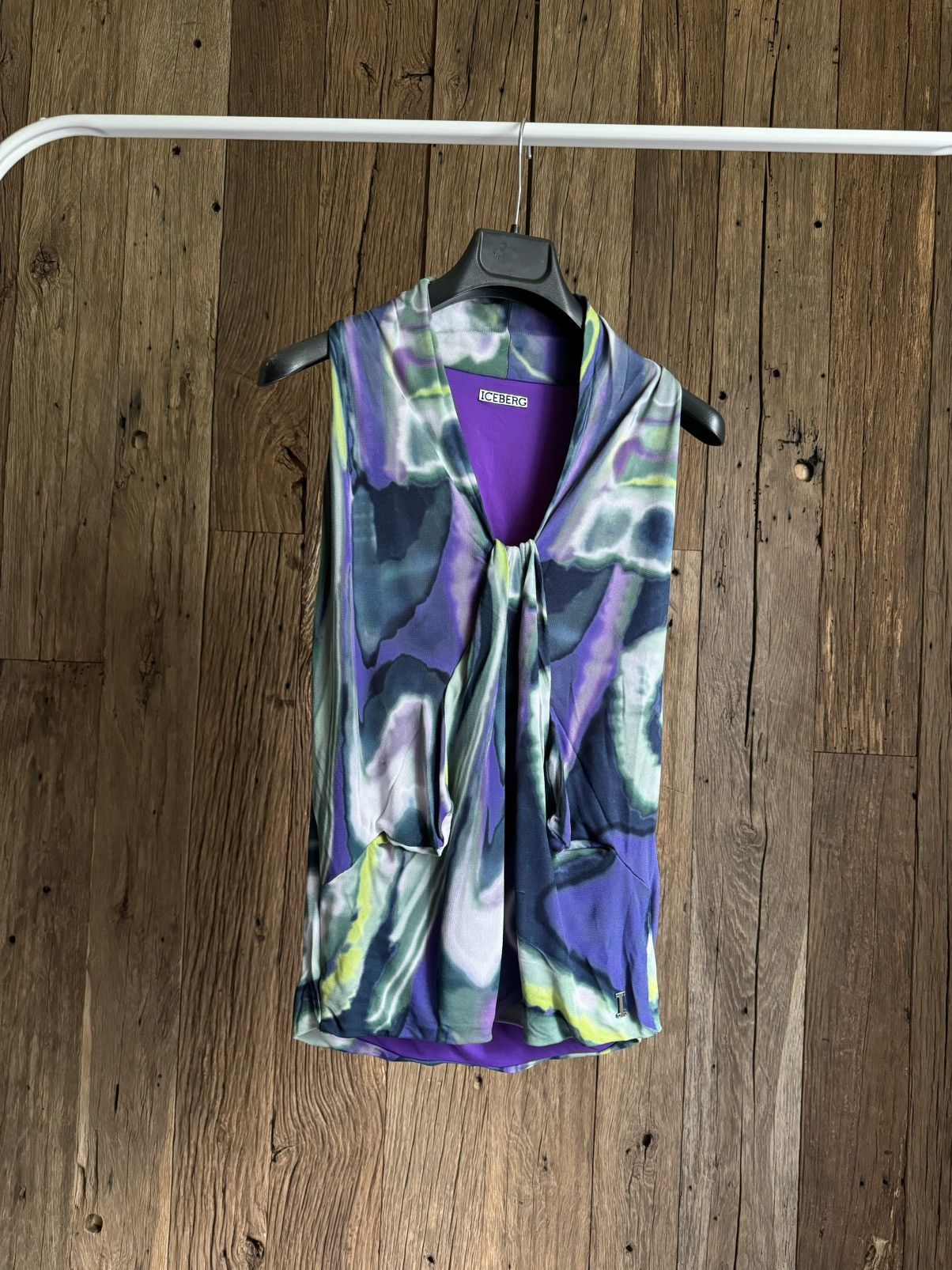 Iceberg Iceberg Women’s Psychedelic Multicolor Blouse Size S / US 4 / IT 40 - 1 Thumbnail