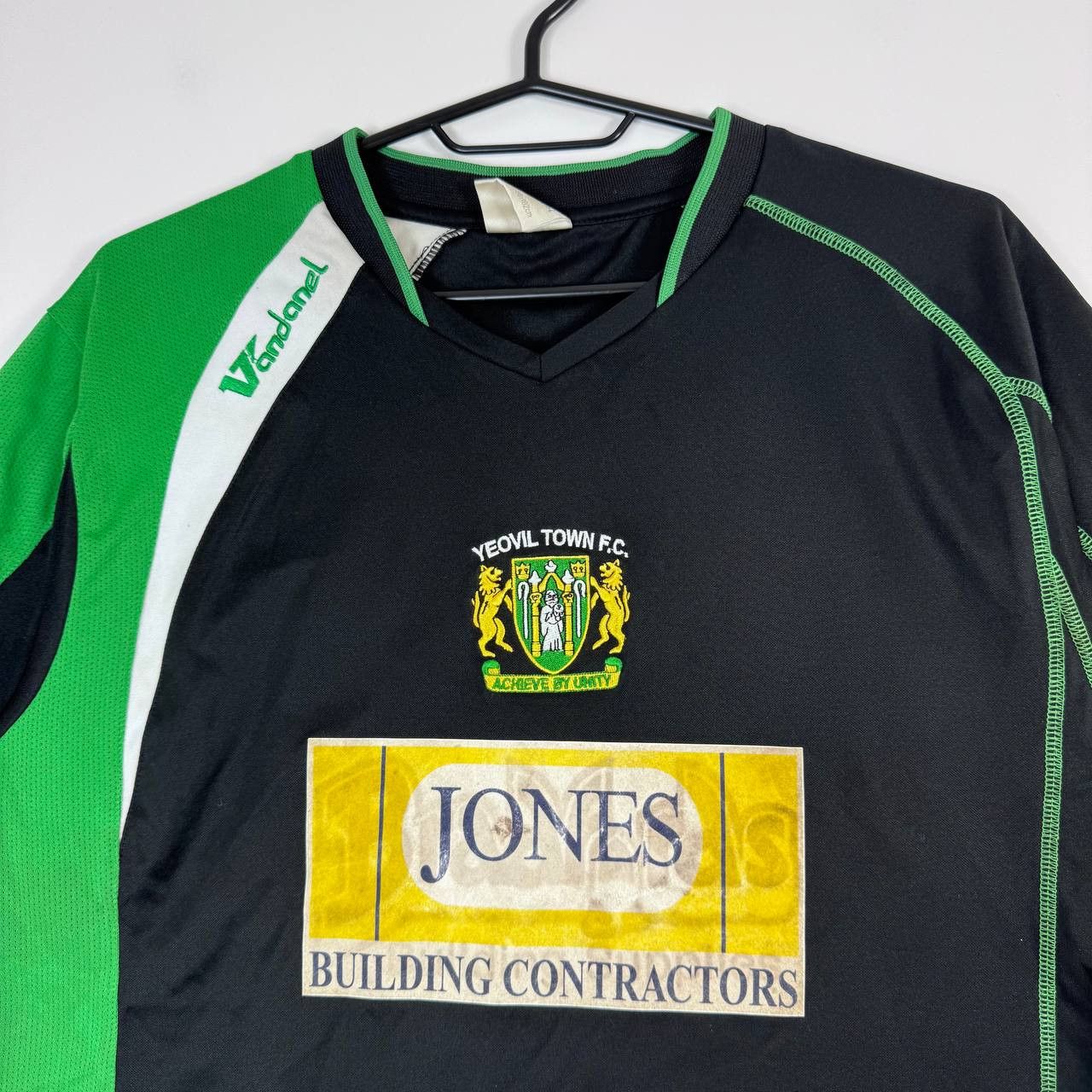 Other Yeovil Town FC Football Shirt Vandanel Jersey Black Mens S Size US S / EU 44-46 / 1 - 2 Thumbnail