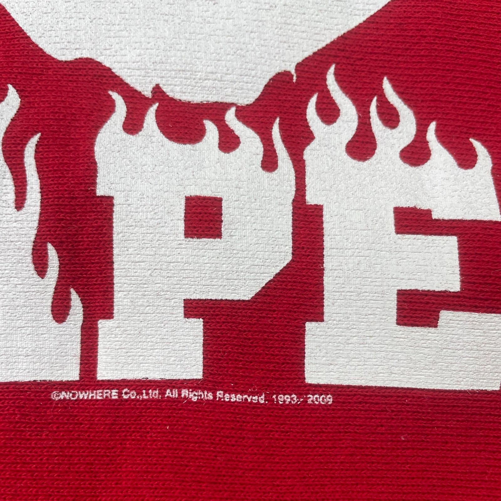 Bape 2009 BAPE Flame Logo Crewneck Size US M / EU 48-50 / 2 - 4 Thumbnail