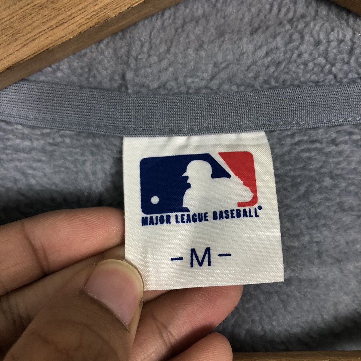 Japanese Brand 🔥90’s Vintage MLB Seatte Marines Fleece Jacket Big Logo Size US M / EU 48-50 / 2 - 12 Thumbnail
