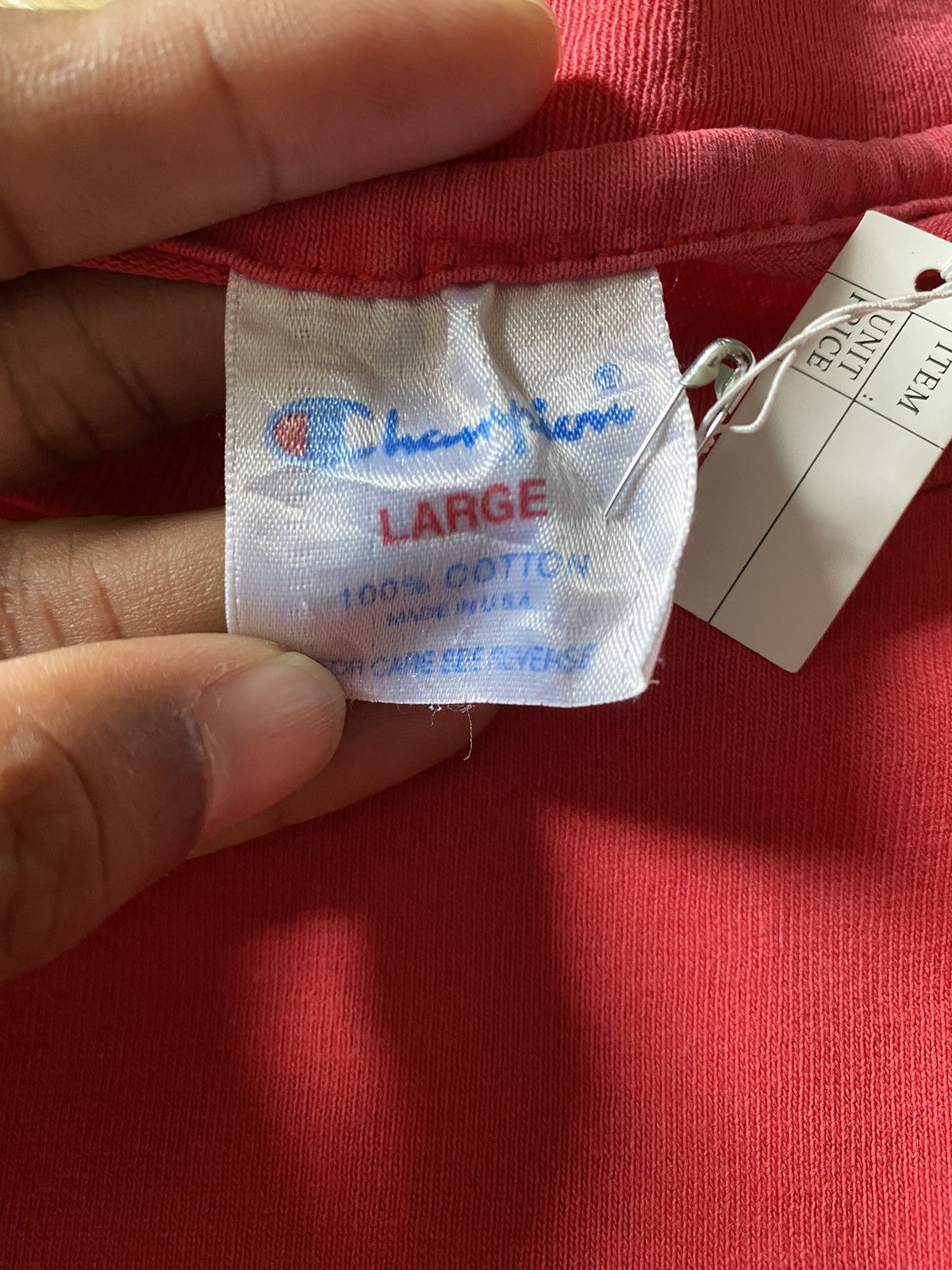 Champion × NBA × Vintage Vintage Champion Chicago Bulls Single Stitch Size US L / EU 52-54 / 3 - 6 Thumbnail