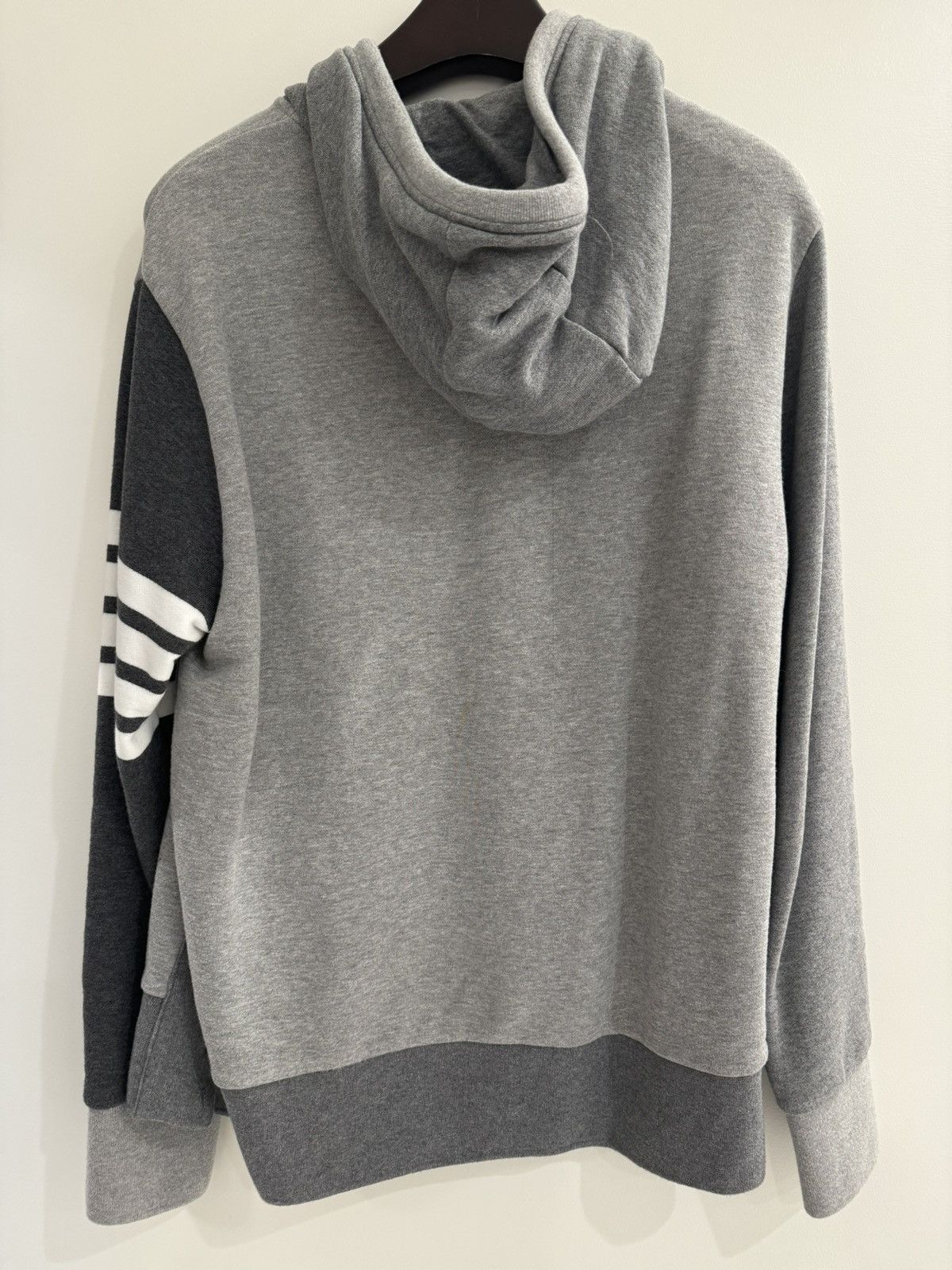 Thom Browne Thom Browne Mixed Grey 4-Bar Hoodie Size US M / EU 48-50 / 2 - 8 Thumbnail