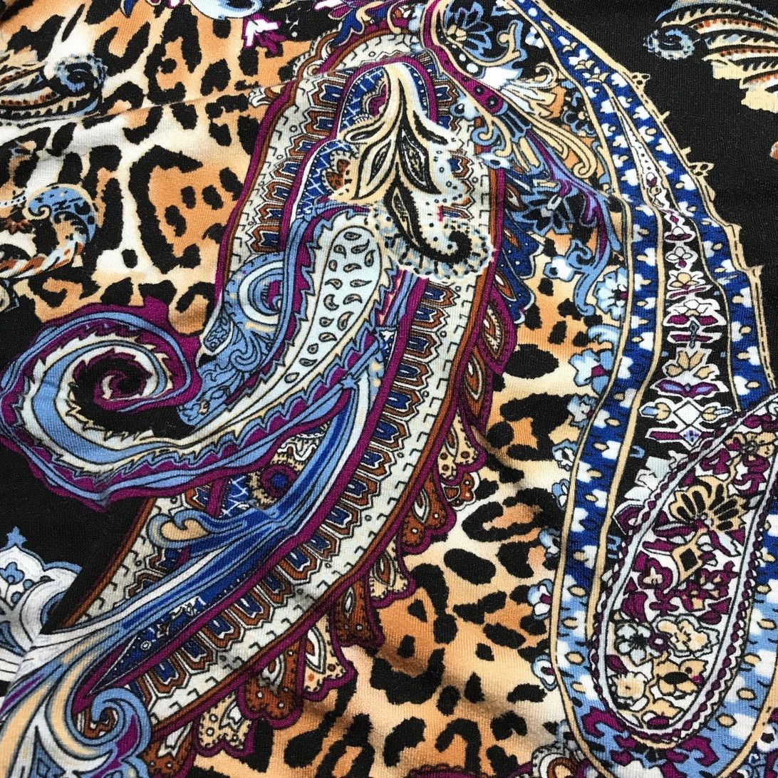 Other Grace Paisley Leopard Round Neck Long-sleeved Blouse XL Size XL / US 12-14 / IT 48-50 - 6 Thumbnail