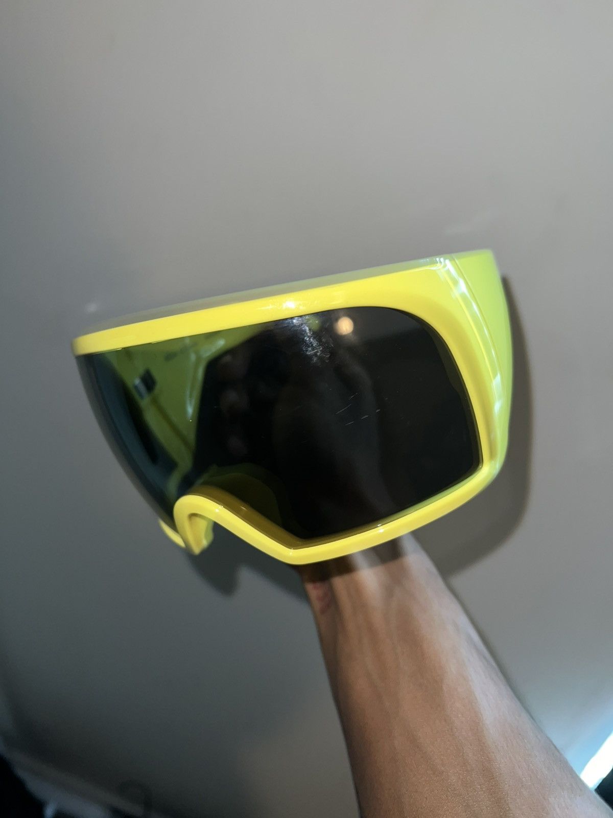 Rick Owens Rick Owen’s Yellow HollyWood Kriester sunglasses Size ONE SIZE - 1 Thumbnail