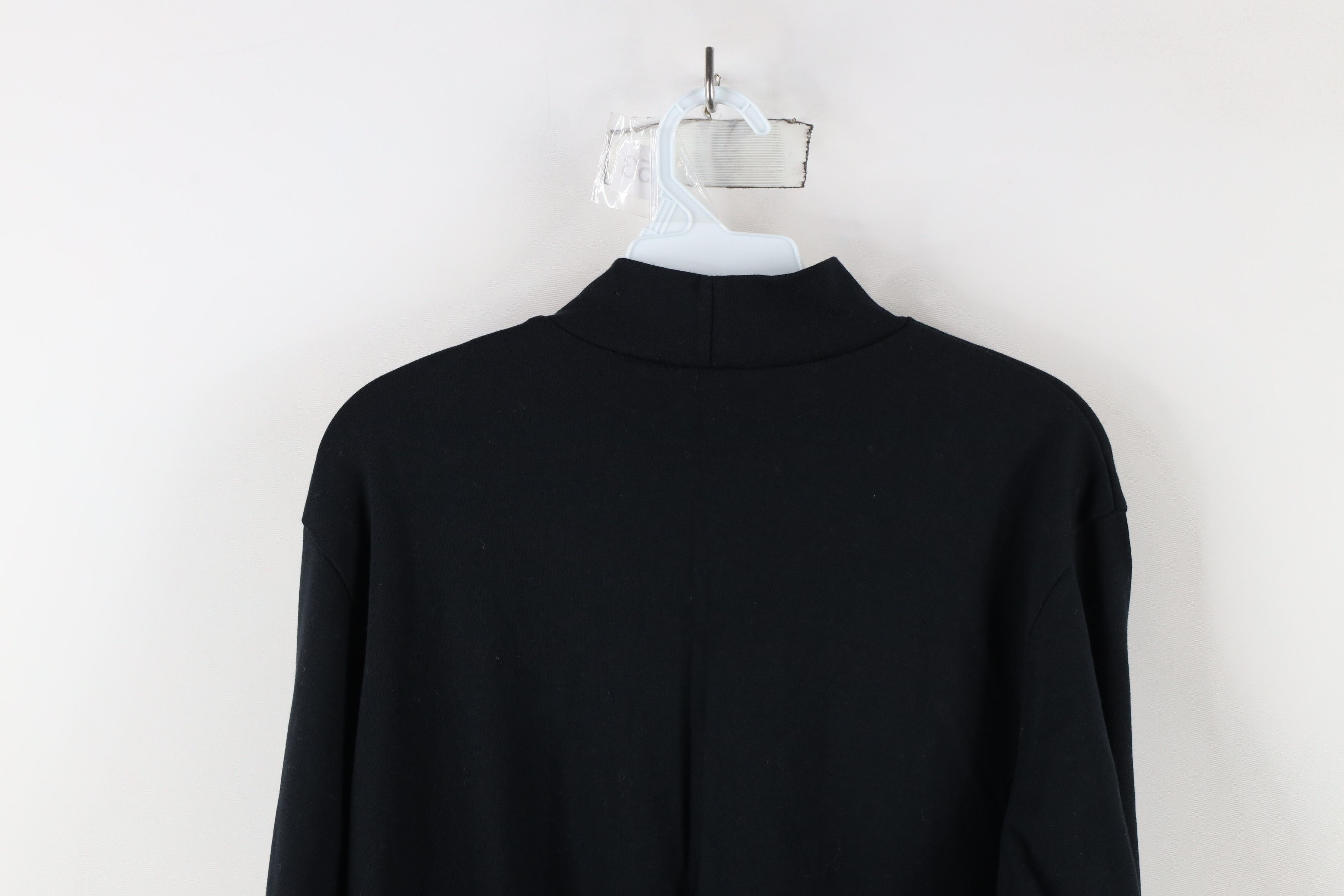 Vintage × Woolrich Woolen Mills Vintage 90s Woolrich Snowman Mock Neck T-Shirt Black Cotton Size XL / US 12-14 / IT 48-50 - 11 Thumbnail