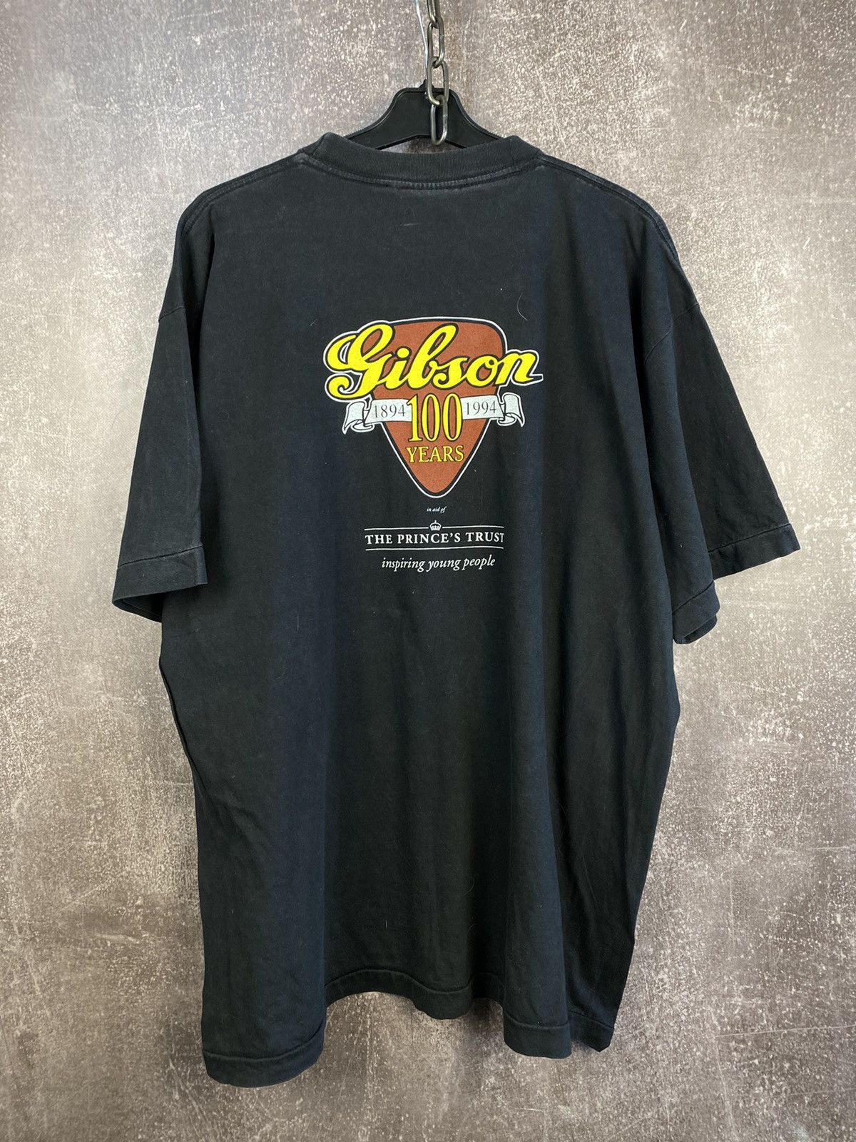 Vintage VINTAGE 90's GIBSON 100 YEARS ANNIVERSARY 1894-1994 TEE Size US XL / EU 56 / 4 - 3 Thumbnail